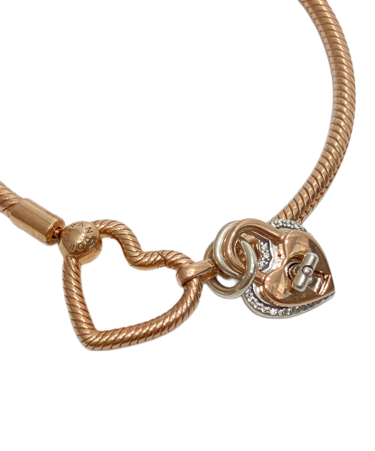 中古・古着通販】PANDORA (パンドラ) MOMENTS HEART CLOSURE SNAKE 