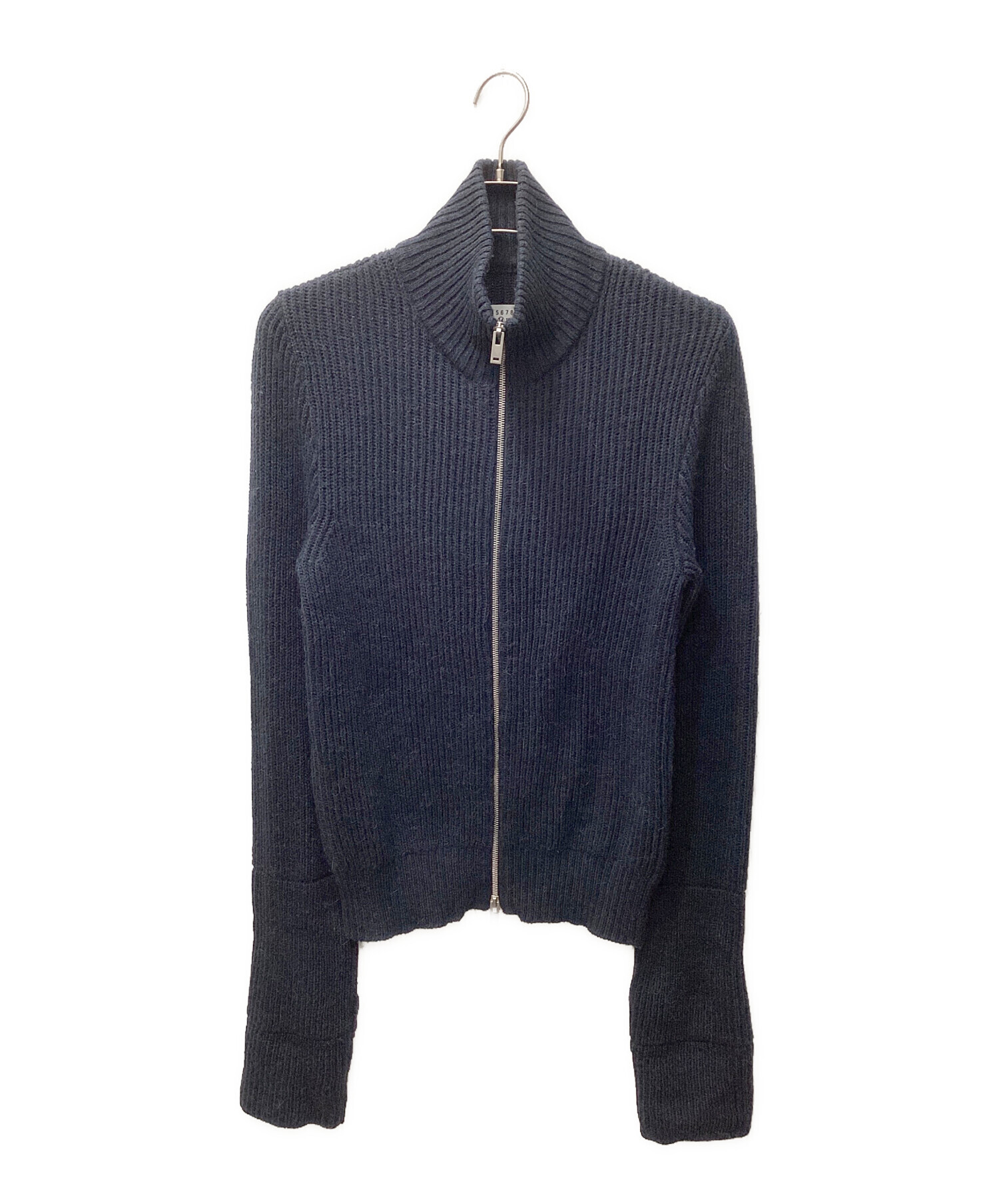 1度使用のみメゾンマルジェラ丸首ニットネイビーL SALE] Maison Margiela メゾンマルジェラ ウール ニットセーター