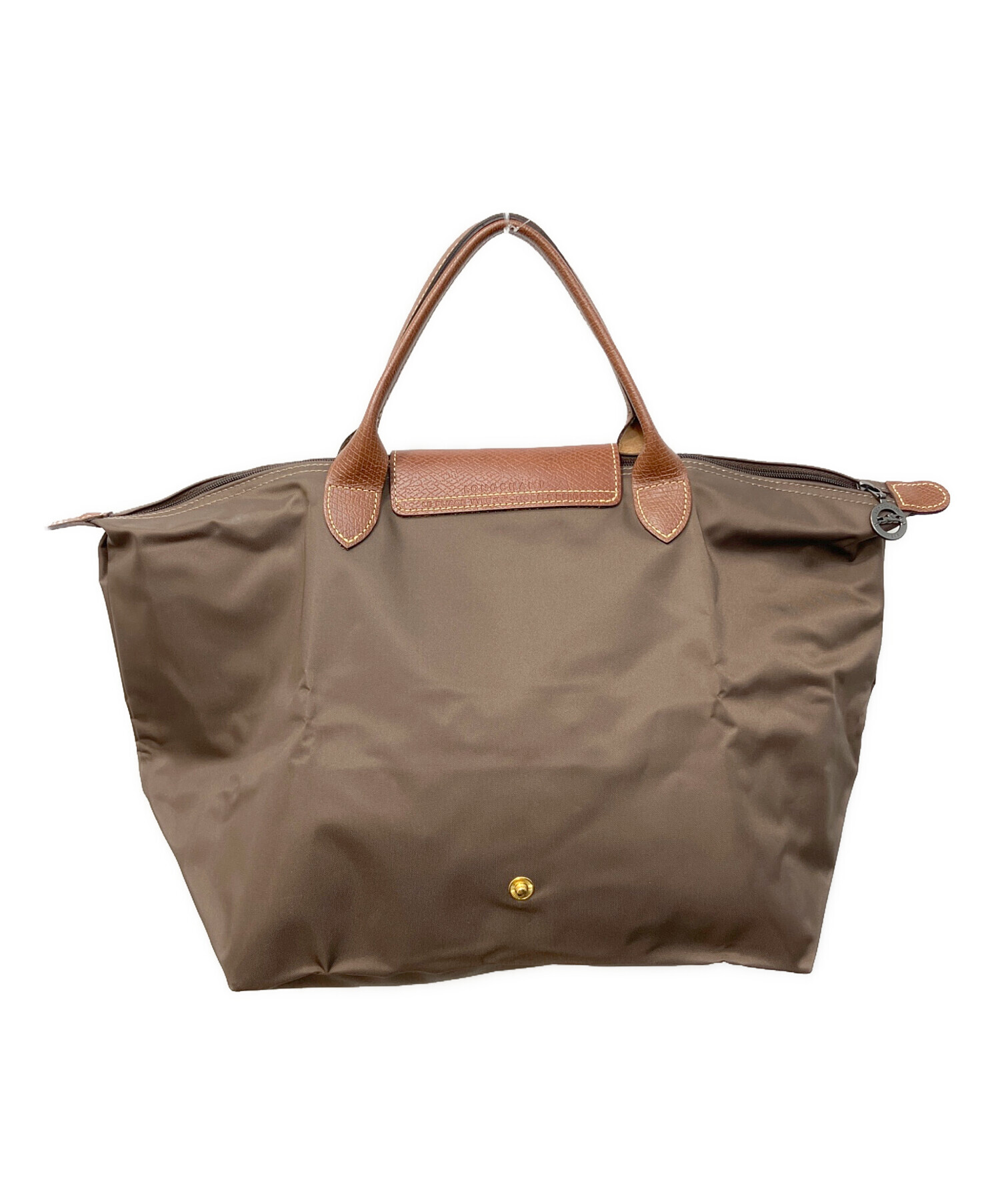 中古・古着通販】LONGCHAMP (ロンシャン) ハンドバッグ ブラウン
