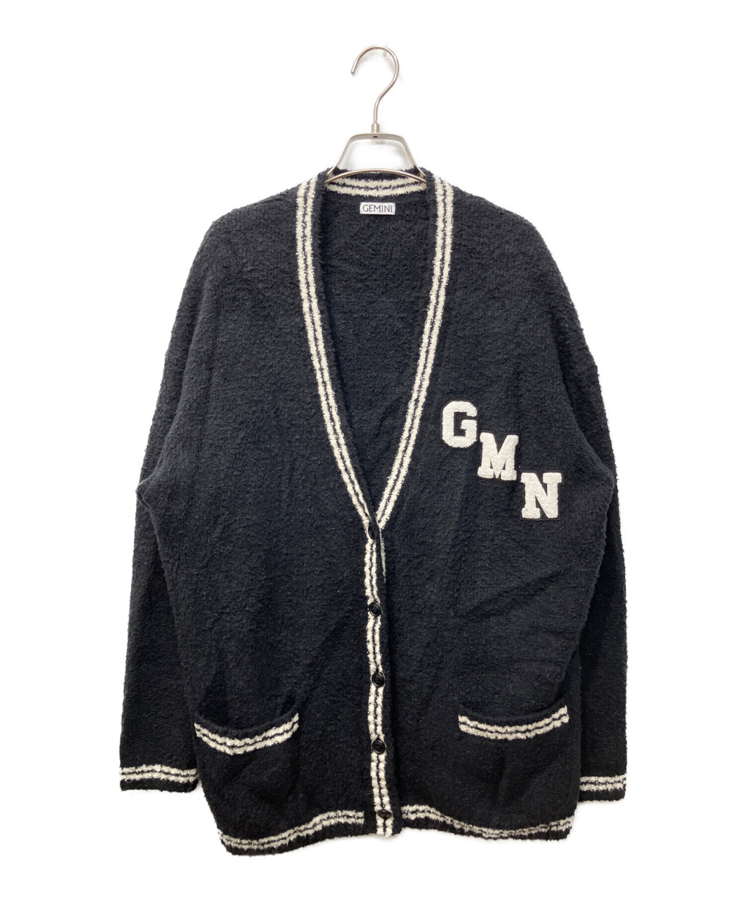 00s Archive goa ヴィンテージ　カーディガン 中古・古着通販】Gemini (ゲミニー) ワッペンツキニットカーディガン