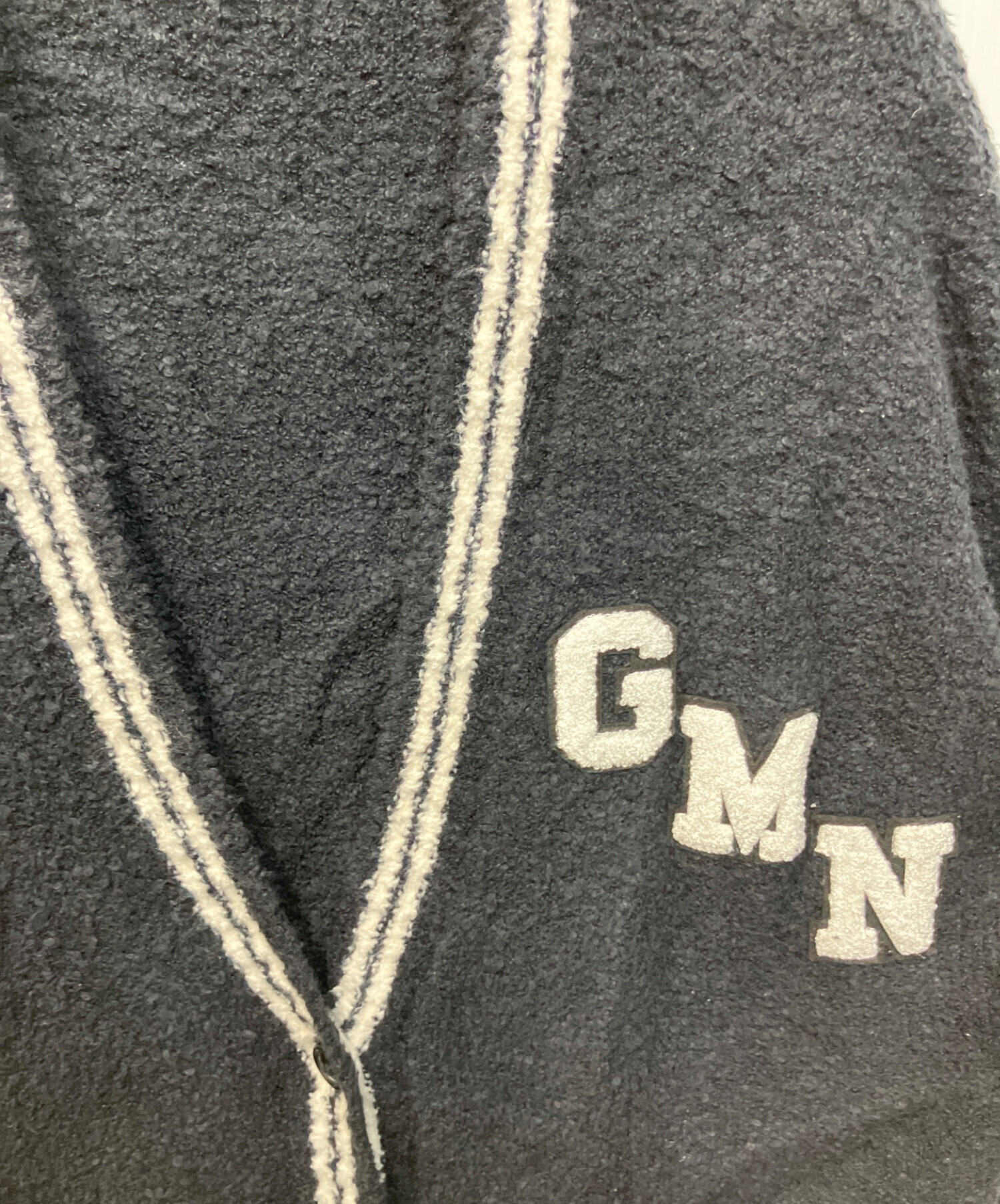 中古・古着通販】Gemini (ゲミニー) ワッペンツキニットカーディガン