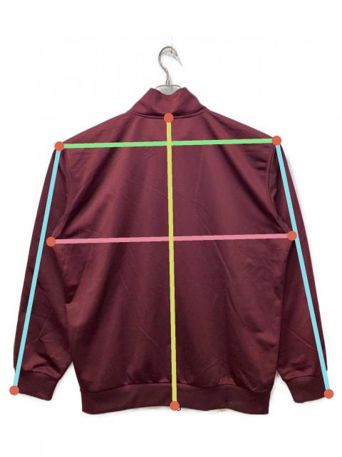 【レアカラー‼️】ベッケンバウアートラックジャケット L 赤 紺 古着 中古・古着通販】adidas (アディダス) BECKENBAUER TRACK TOP/ベッケン