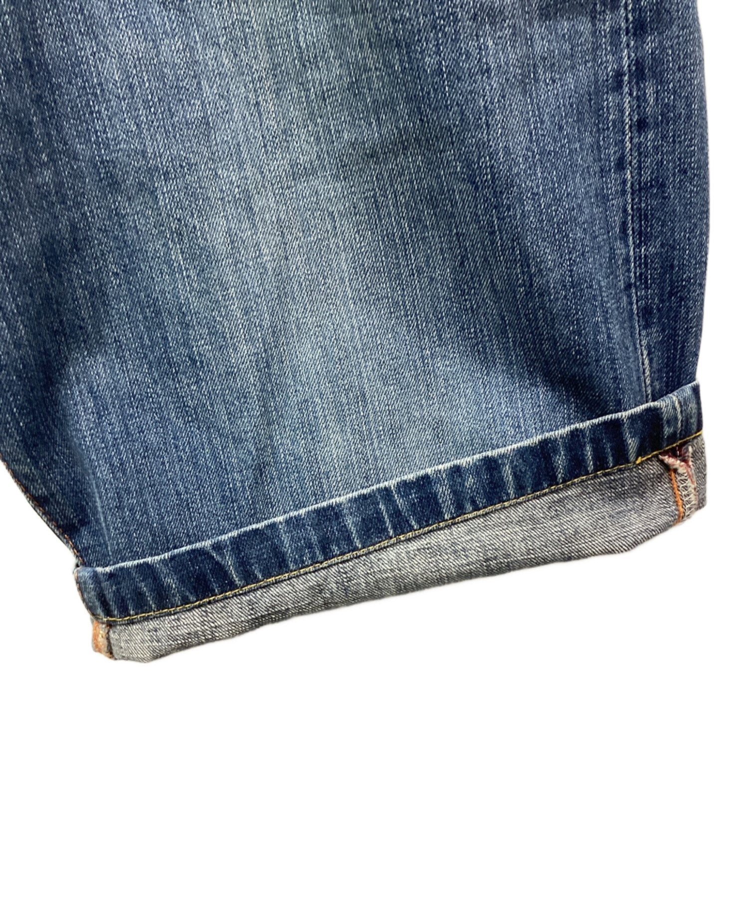 中古・古着通販】EVISU (エヴィス) カモメペイントデニムショーツ