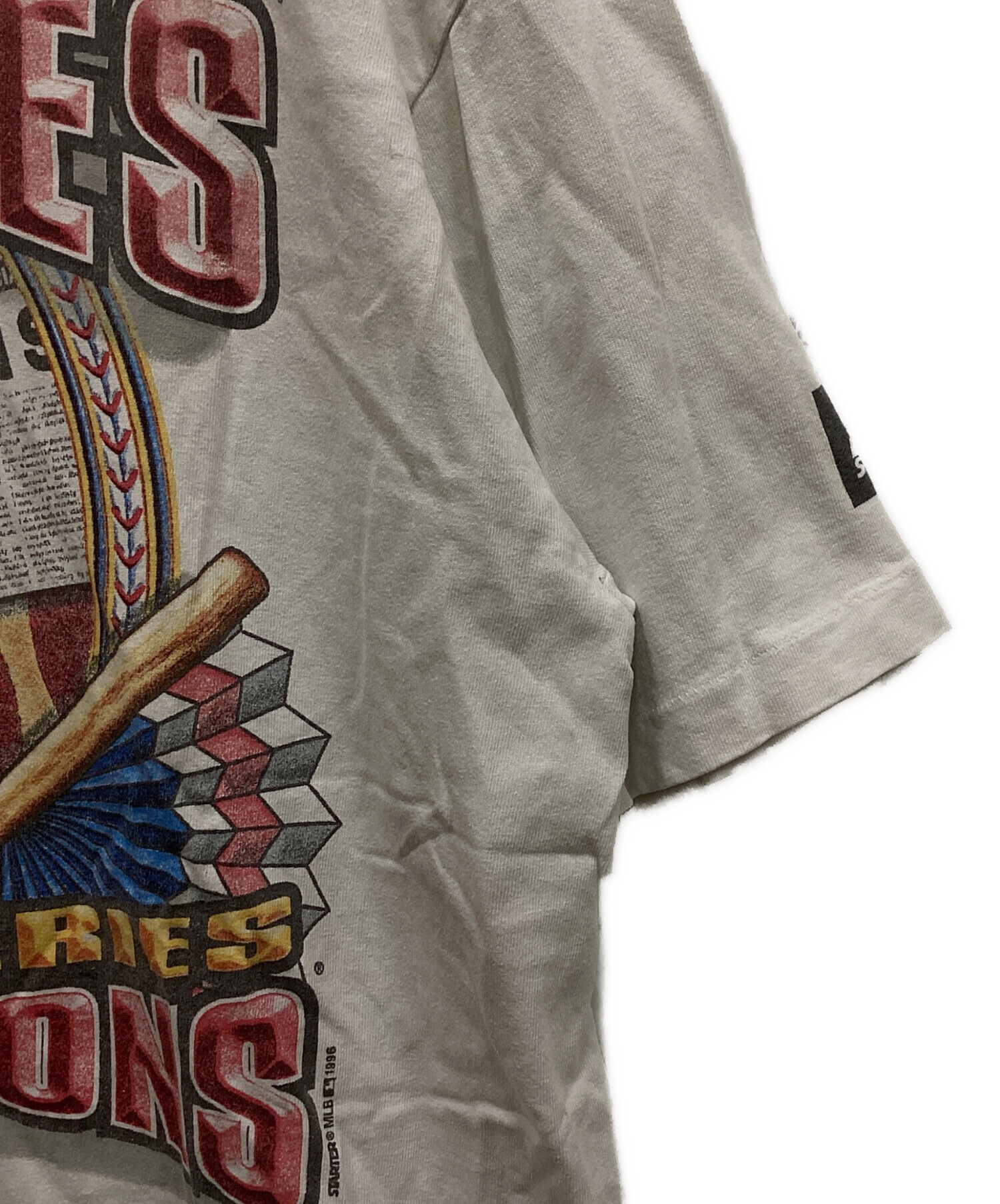 中古・古着通販】STARTER (スターター) Tシャツ ホワイト サイズ:XL