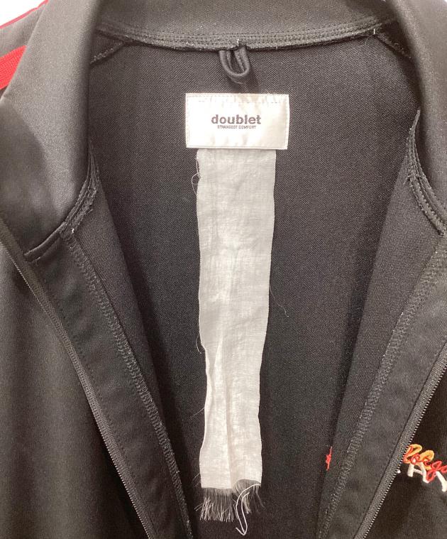 中古・古着通販】doublet (ダブレット) カオス刺繍ジャージブルゾン