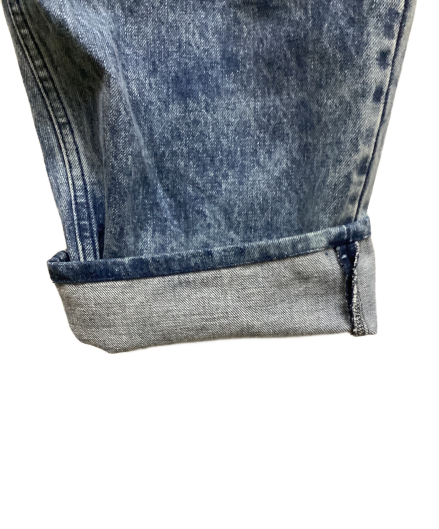 中古・古着通販】stein (シュタイン) CHEMICAL BLEACHED DENIM JEANS