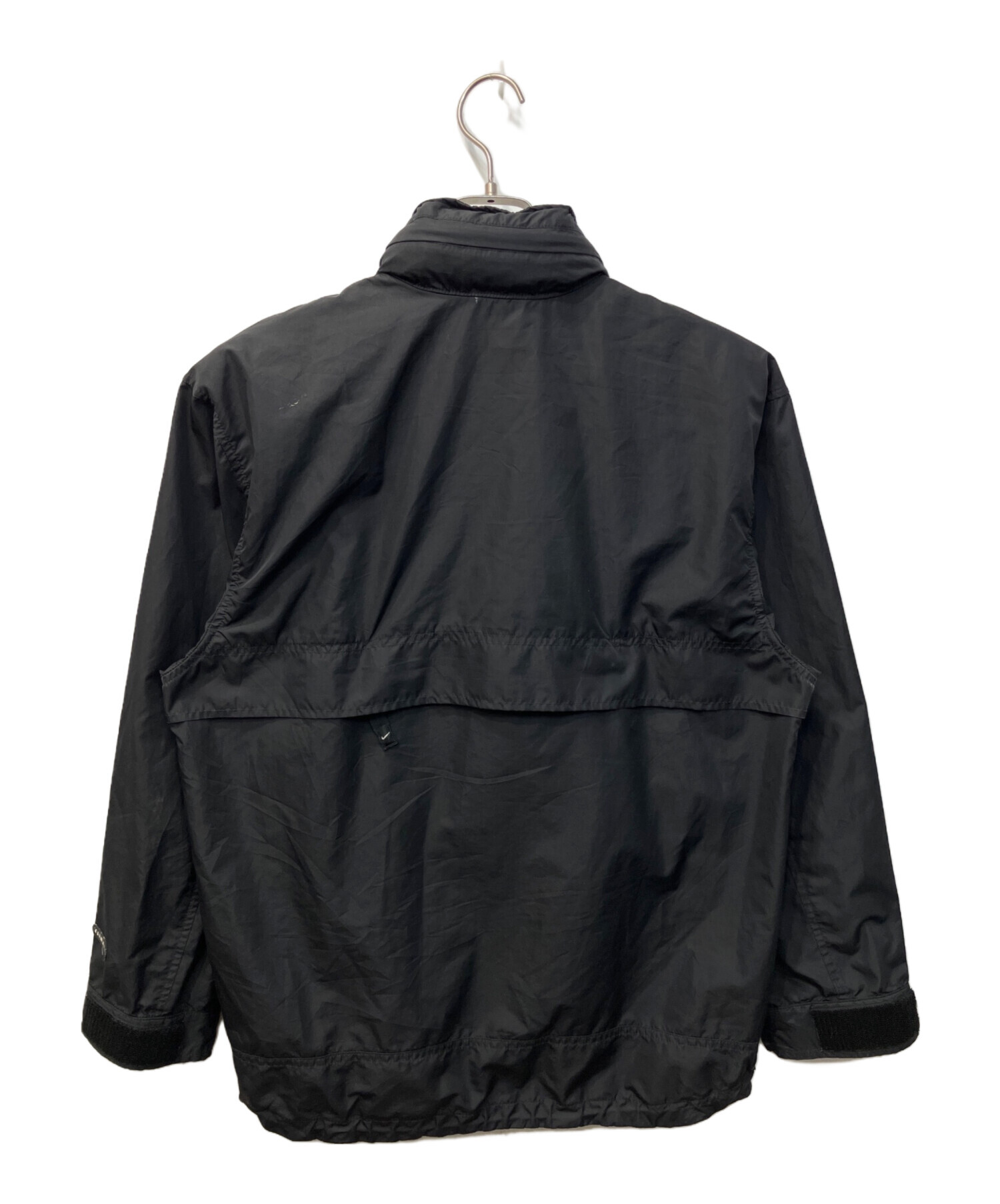 中古・古着通販】NIKE (ナイキ) 90Sナイロンジャケット ブラック 
