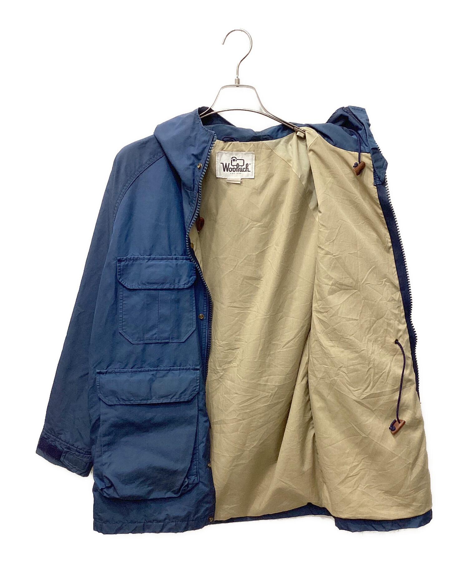 中古・古着通販】WOOLRICH (ウールリッチ) マウンテンパーカー ブルー