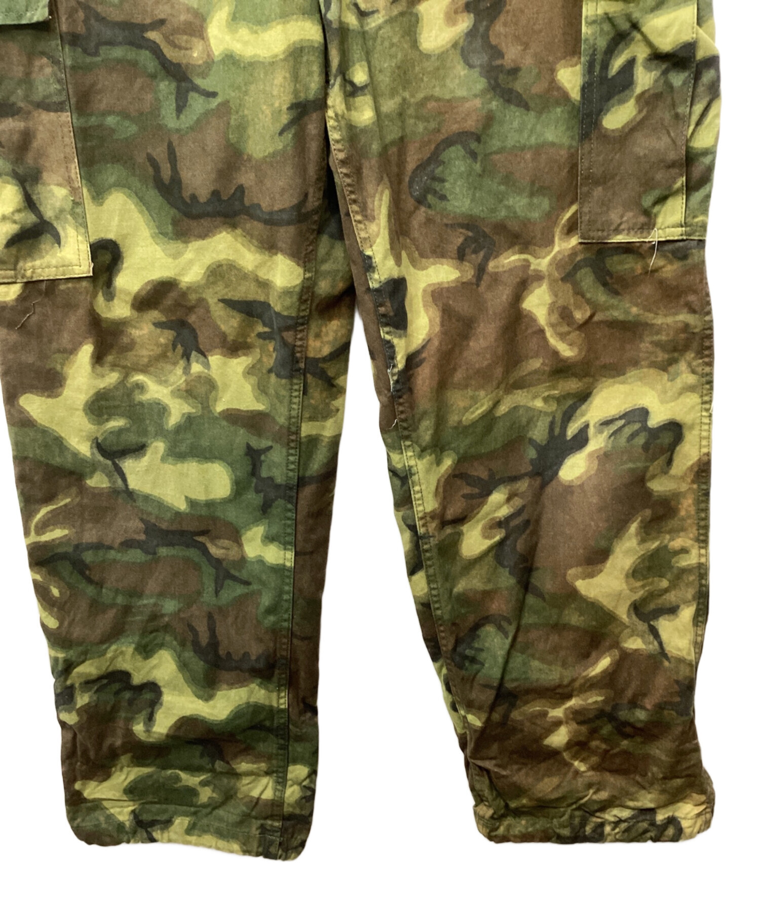 中古・古着通販】HOUSTON (ヒューストン) リーフカモ パンツ カーキ