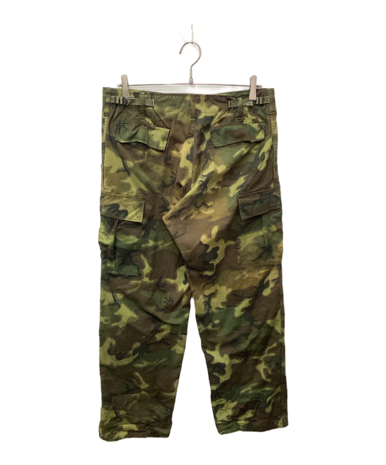 HOUSTON ヒューストン パンツ（その他） S カーキ 【古着】【中古】【送料無料】 中古・古着通販】HOUSTON (ヒューストン) リーフカモ パンツ カーキ
