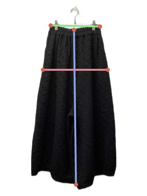 中古・古着通販】KIRIKOMI NUNO (キリコミ) ロングスカート ブラック