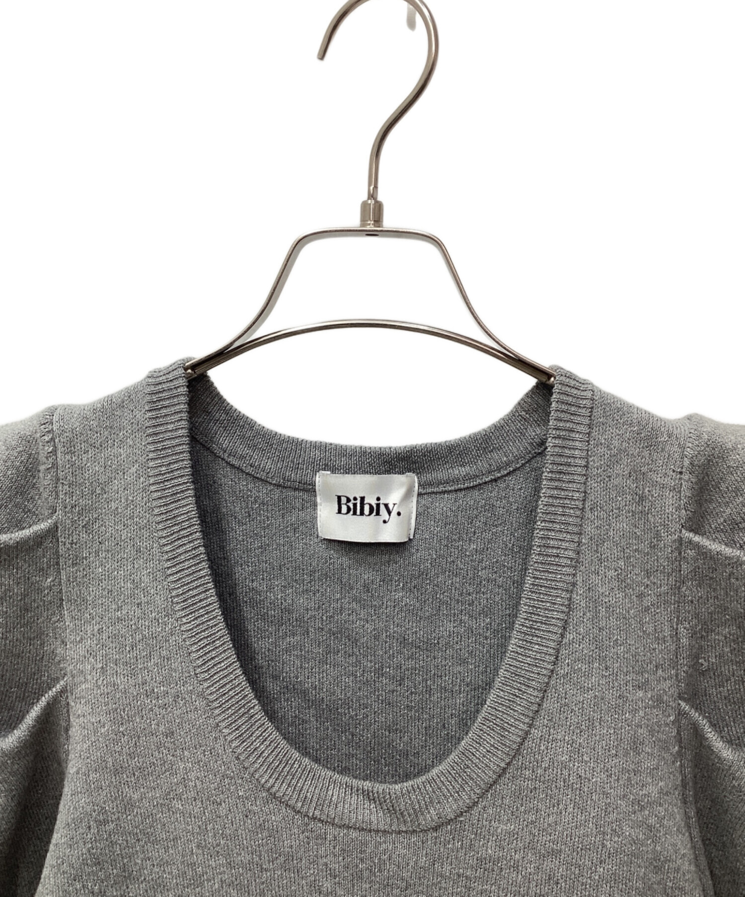 中古・古着通販】Bibiy. (ビビィ) AMELIE PEPURAMU KNIT (アメリ