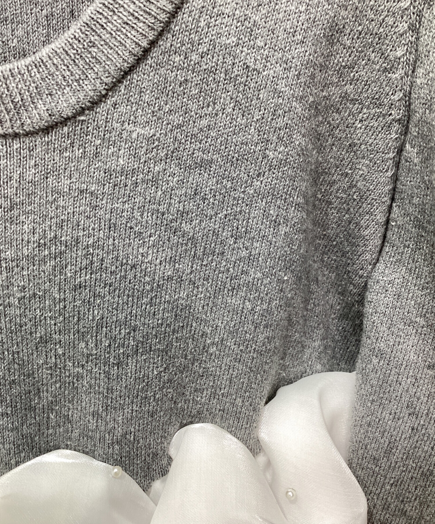 中古・古着通販】Bibiy. (ビビィ) AMELIE PEPURAMU KNIT (アメリ