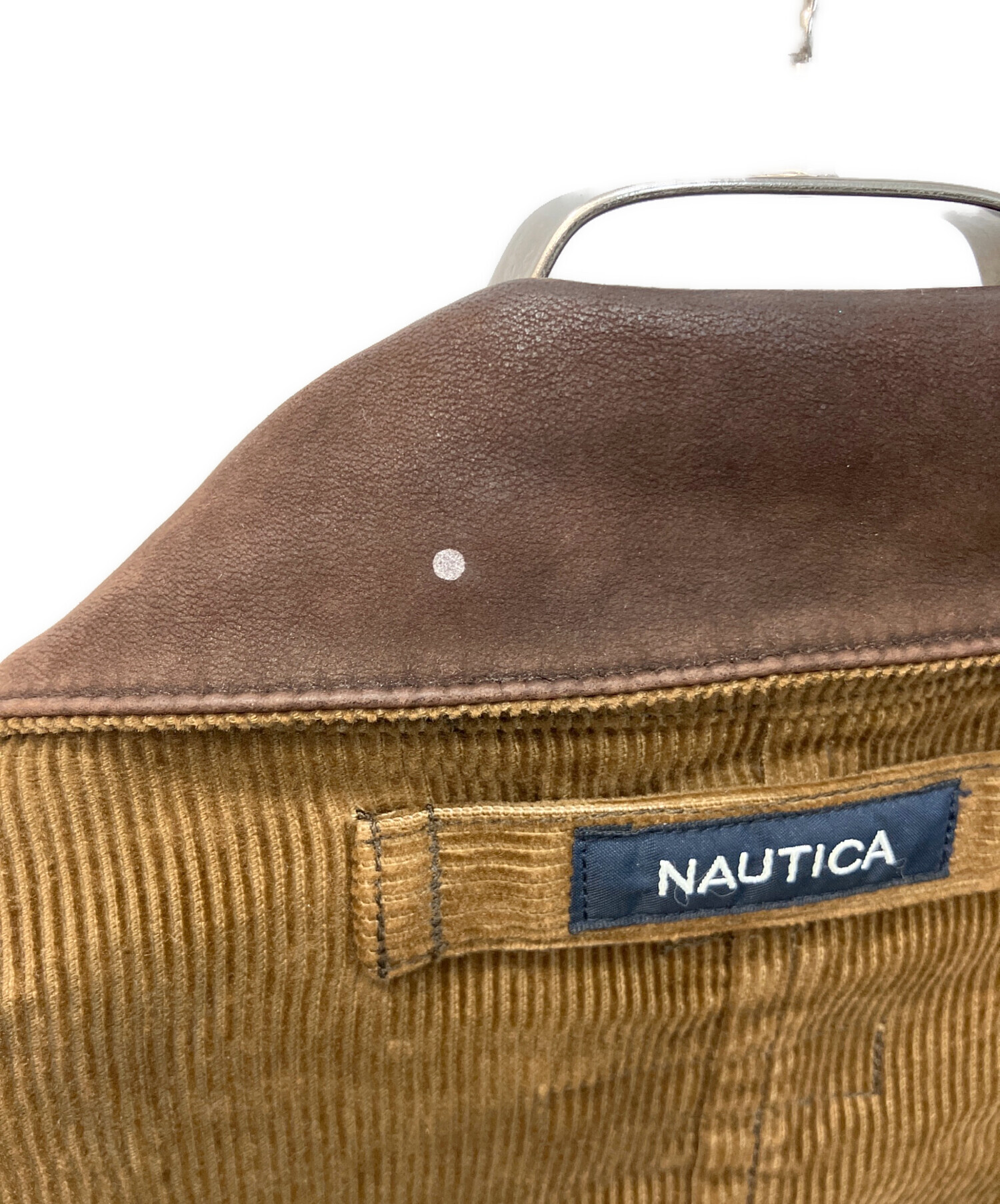 中古・古着通販】NAUTICA (ノーティカ) レザーカラーコーデュロイ