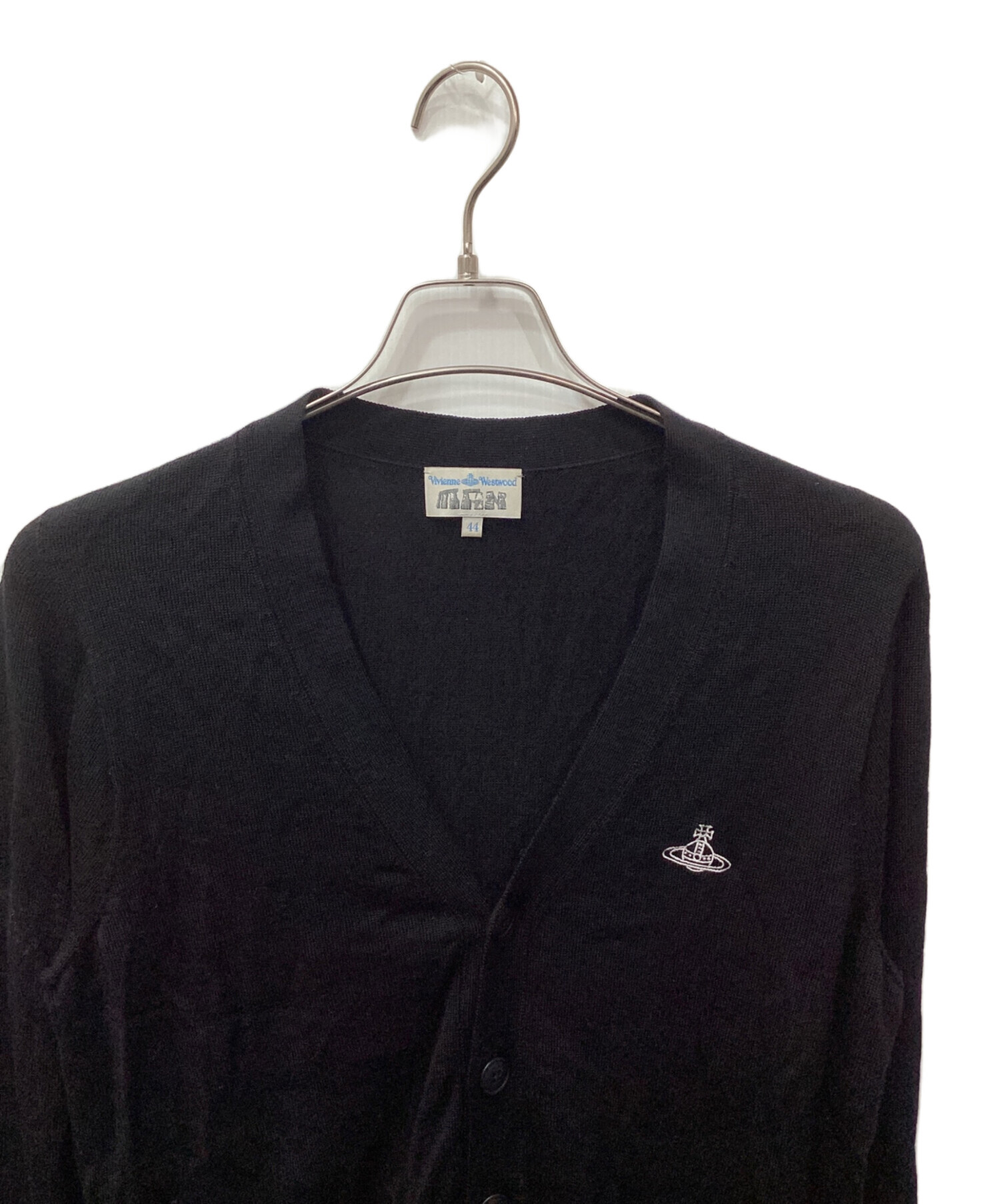 ヴィヴィアン MAN ウール厚手カーディガン　ブラック 中古・古着通販】Vivienne Westwood man (ヴィヴィアン ウェストウッド