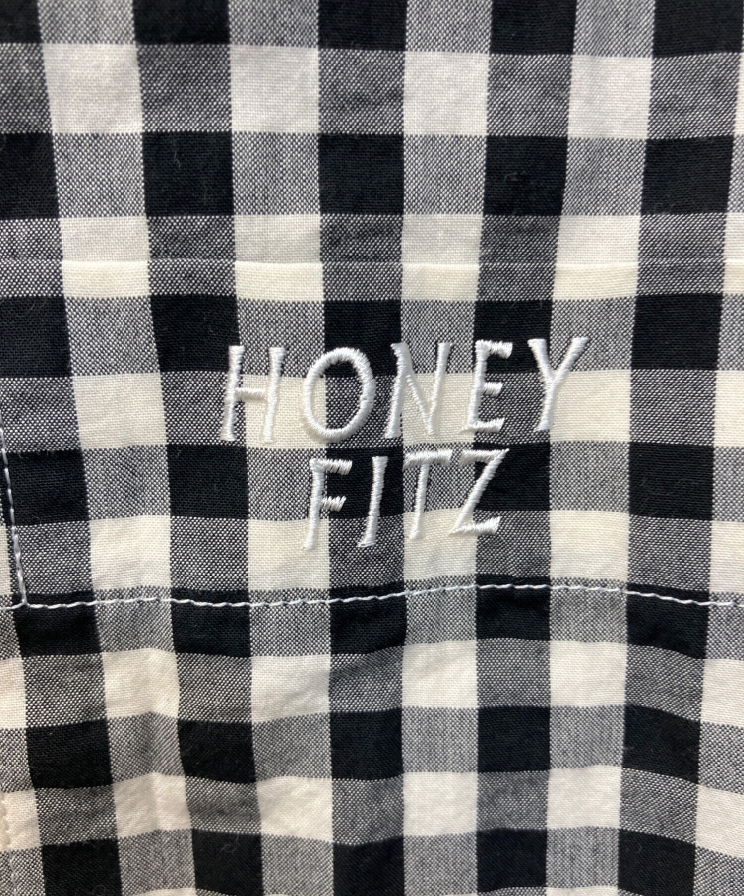 中古・古着通販】HONEY FITZ (ハニーフィッツ) ギンガムチェック 