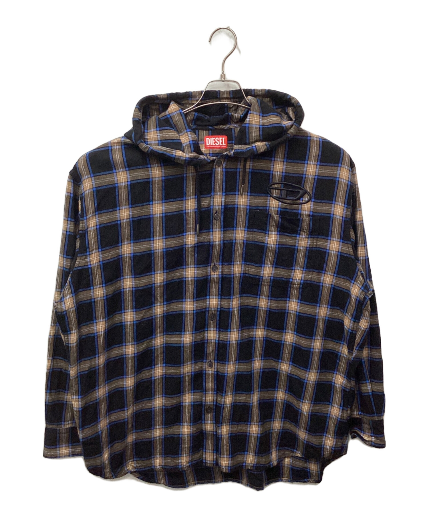 中古・古着通販】DIESEL (ディーゼル) S-DEWNY-HOOD-AJFI ブラック