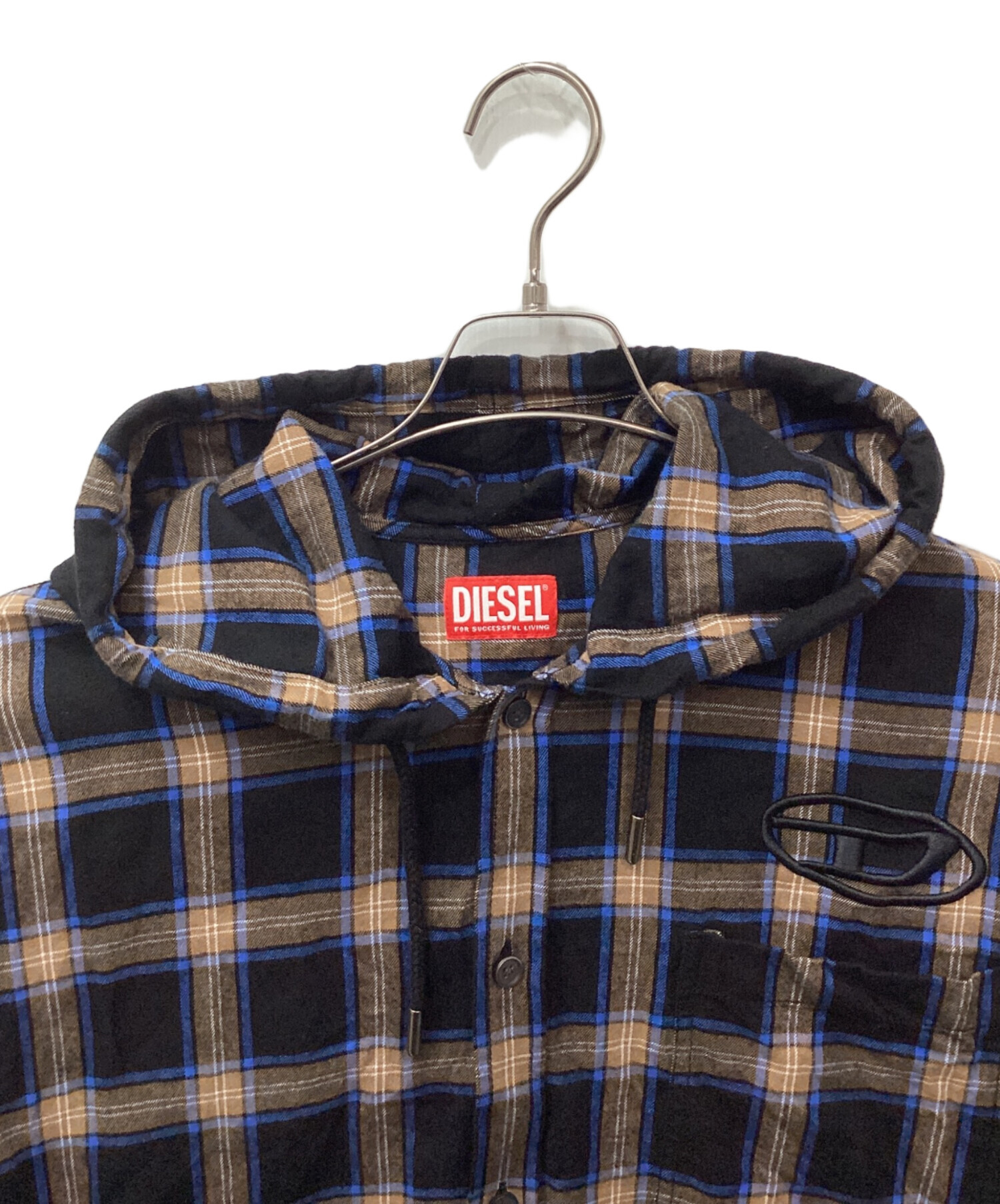 中古・古着通販】DIESEL (ディーゼル) S-DEWNY-HOOD-AJFI ブラック