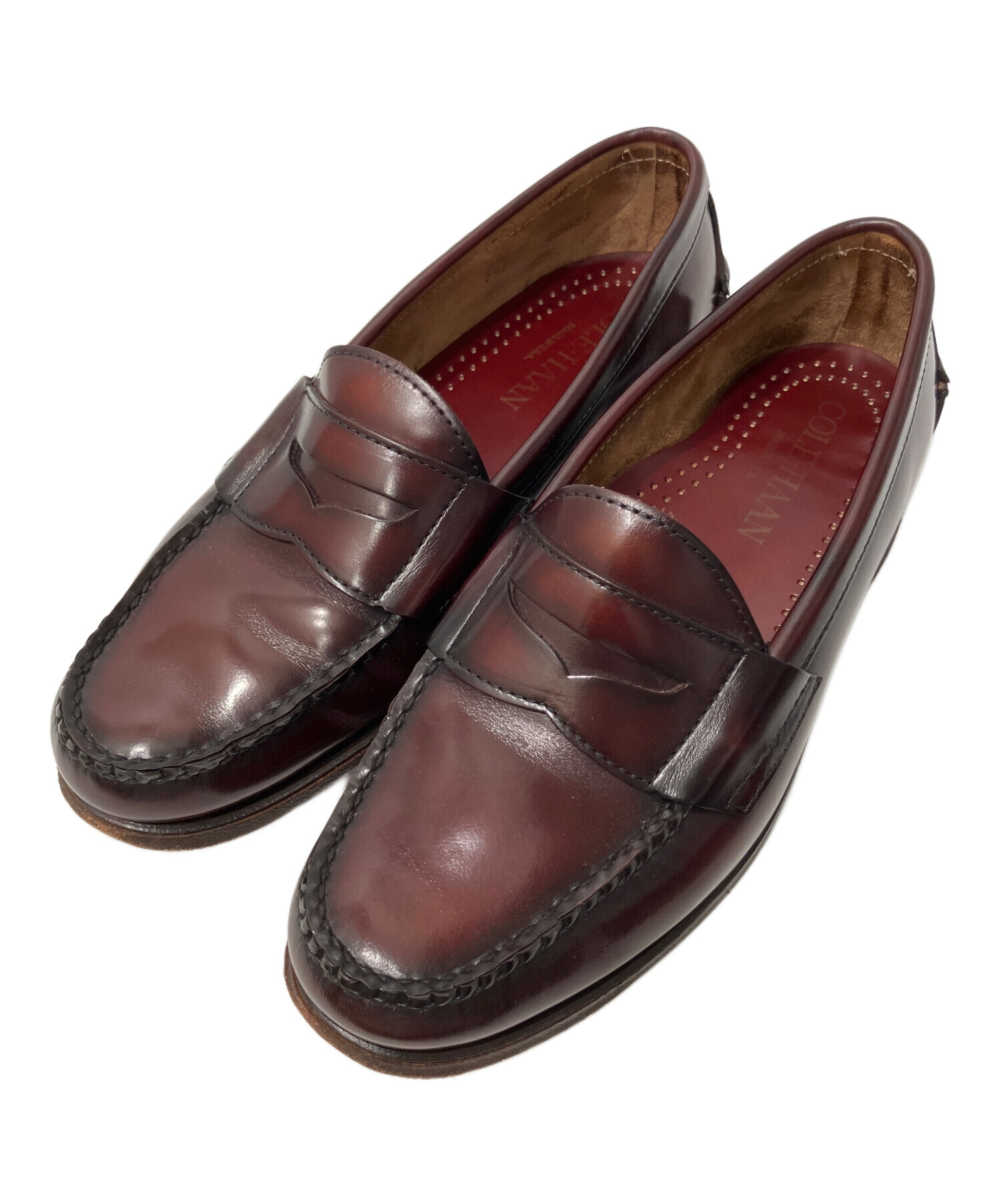 中古・古着通販】COLE HAAN (コールハーン) コインローファー ブラウン 