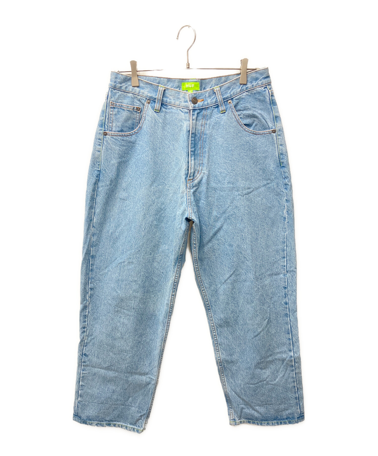 中古・古着通販】HUF (ハフ) デニムパンツ インディゴ サイズ:w32 