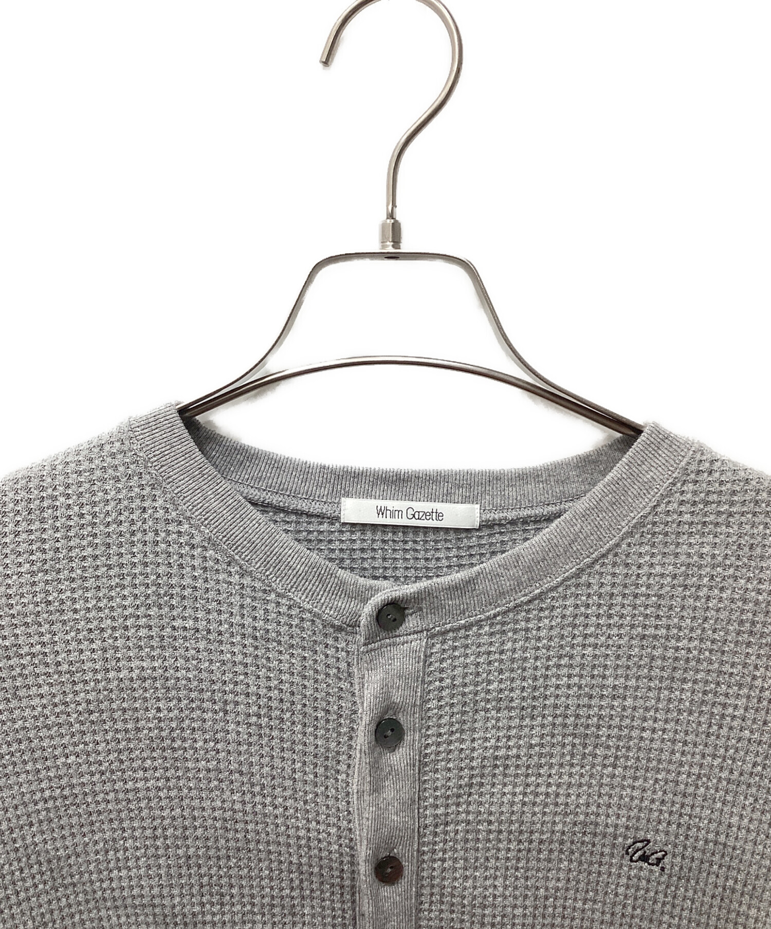 △▲△Tcloset△▲△ページ 中古・古着通販】Whim Gazette (ウィムガゼット) サーマルヘンリープル