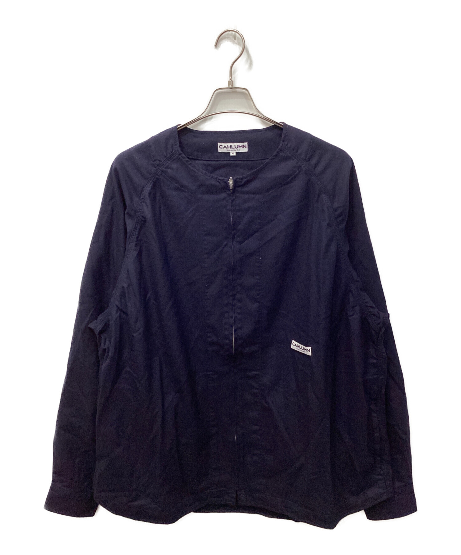 中古・古着通販】CAHLUMN (カウラム) Wool Flannel Baseball Shirt