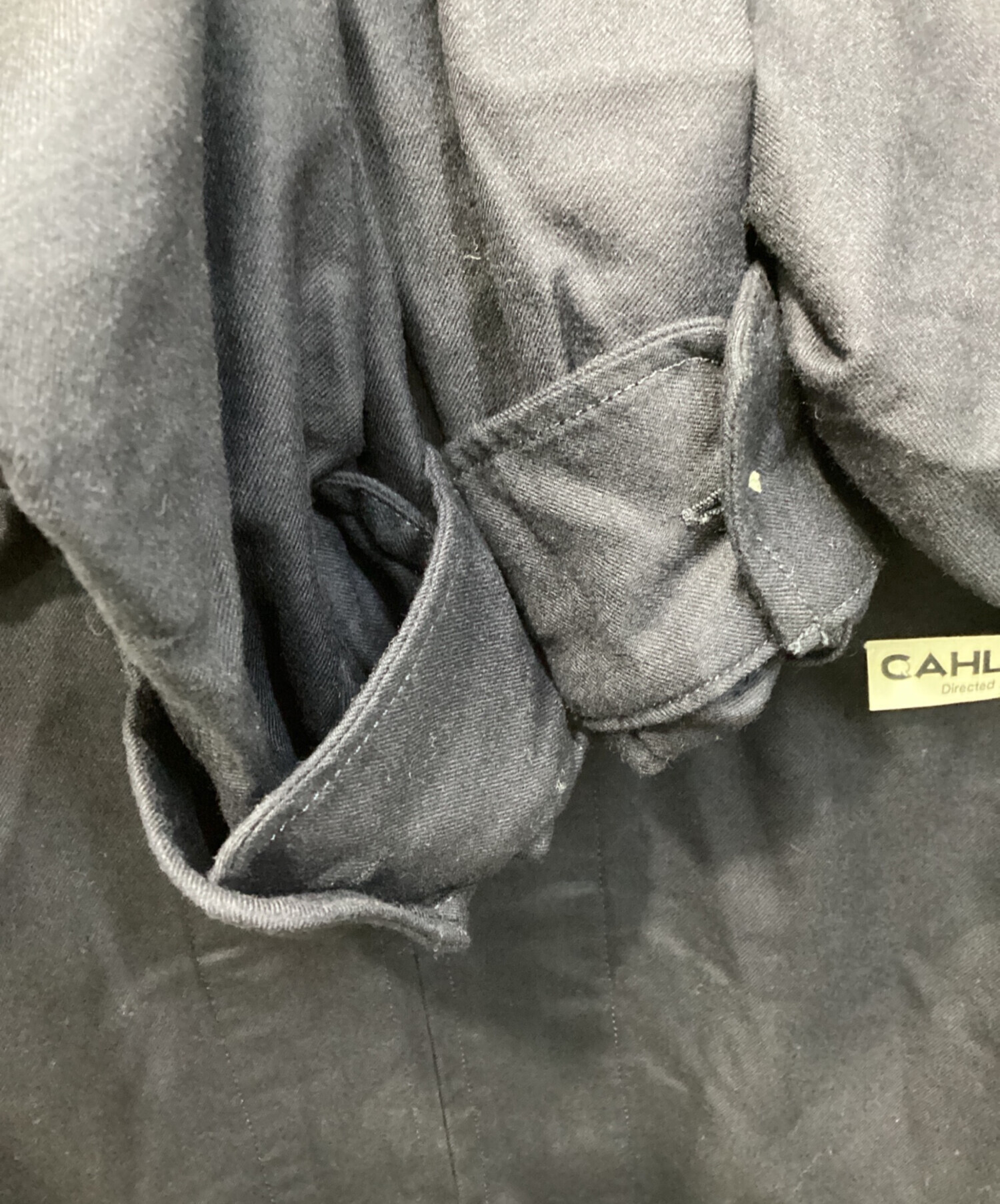 中古・古着通販】CAHLUMN (カウラム) Wool Flannel Baseball Shirt