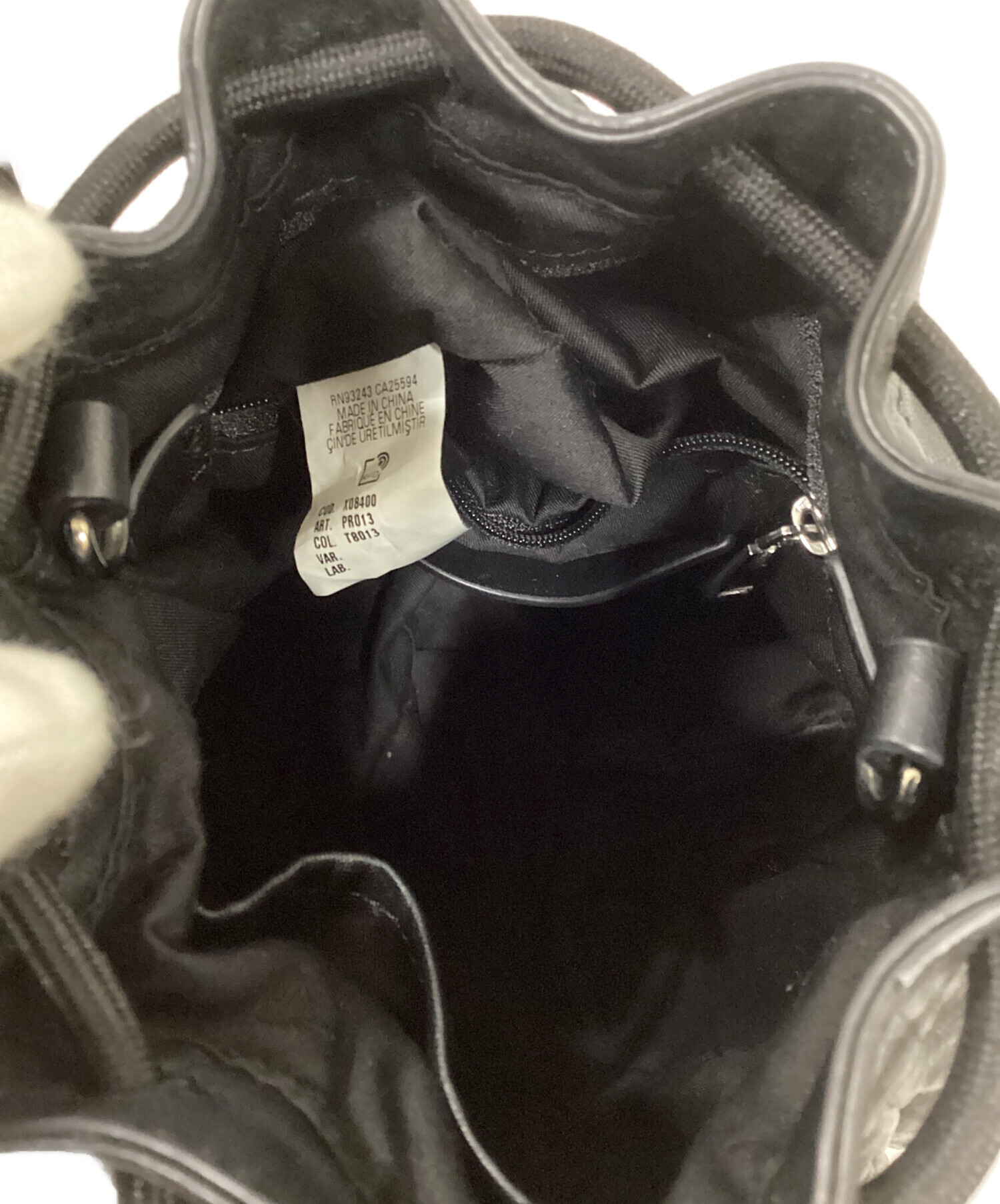 中古・古着通販】DIESEL (ディーゼル) Nelli Bucket 2WAY Bag ブラック