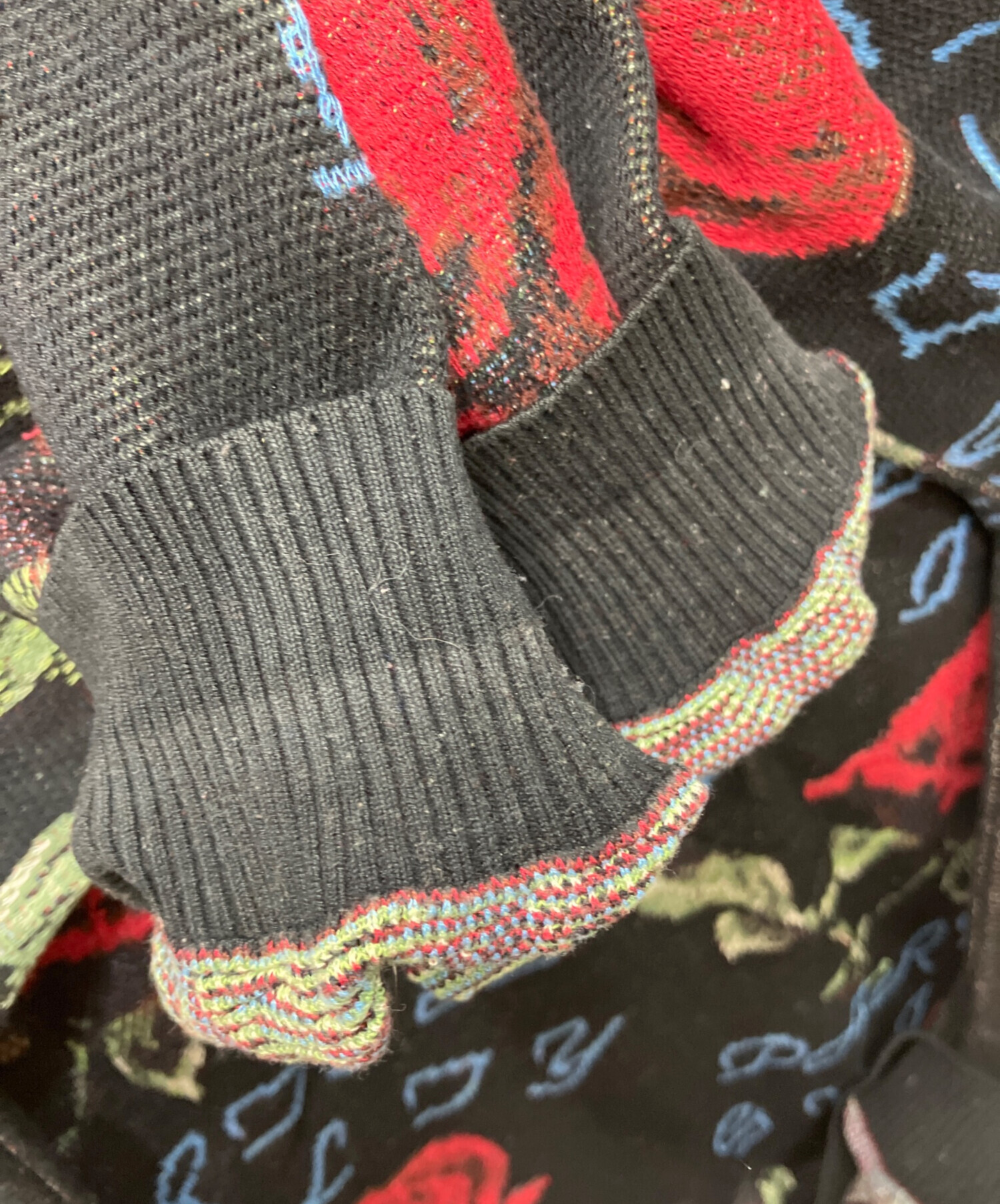 中古・古着通販】WACKO MARIA (ワコマリア) ROSE JAQUAD SWEATER 