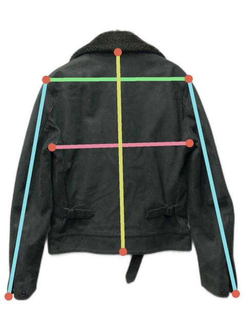 中古・古着通販】N.HOOLYWOOD (エヌ ハリウッド) ゴートレザー