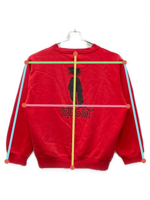 中古・古着通販】stussy (ステューシー) シャドーマンバックプリント
