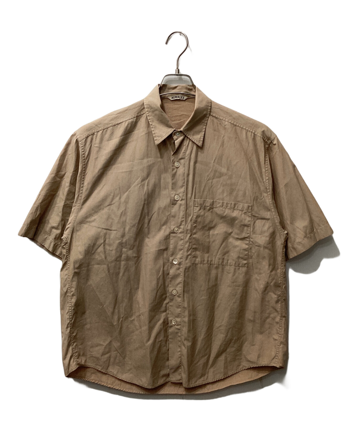 中古・古着通販】AURALEE (オーラリー) Washed FINX TWILL BIG Half