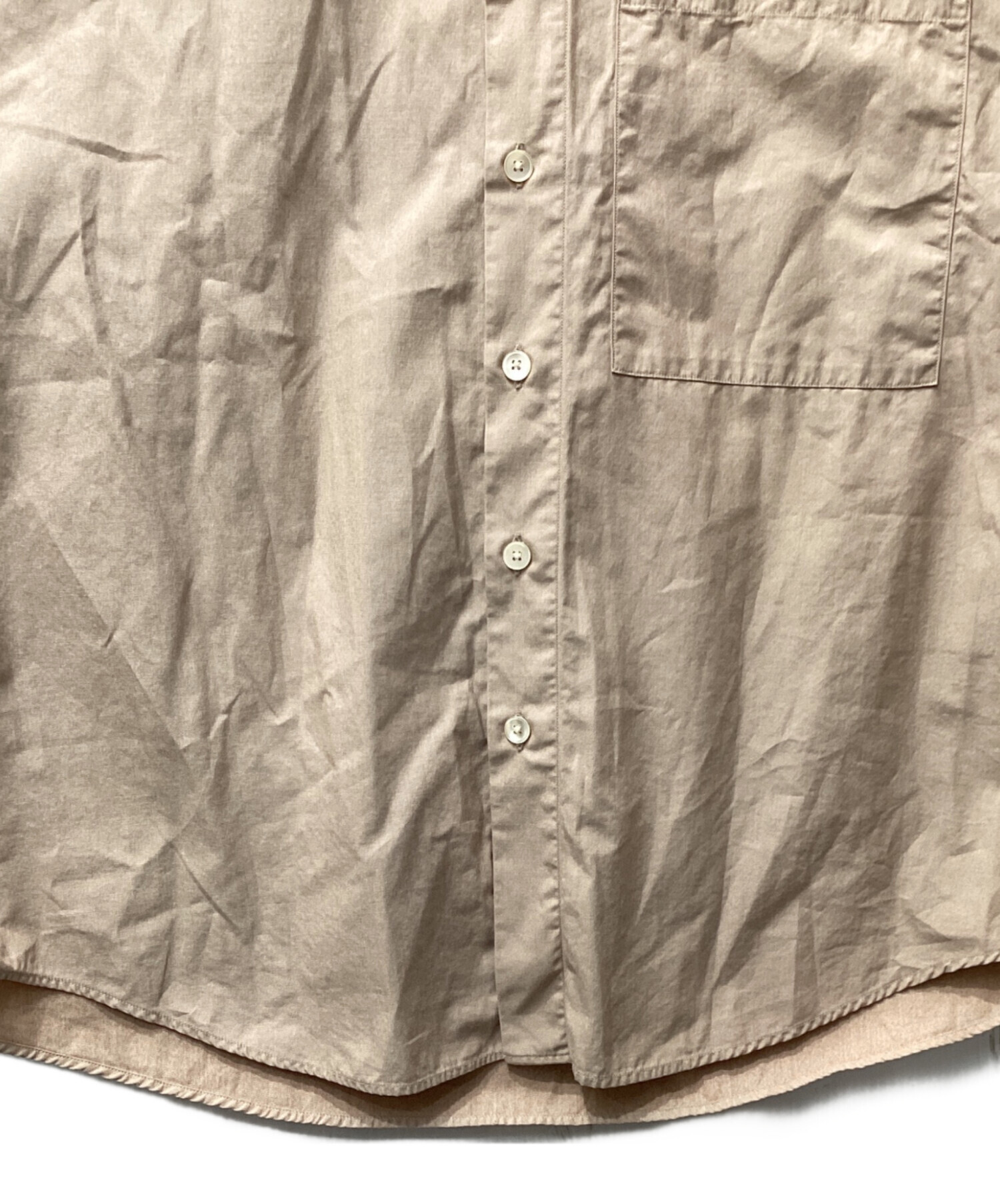 中古・古着通販】AURALEE (オーラリー) Washed FINX TWILL BIG Half