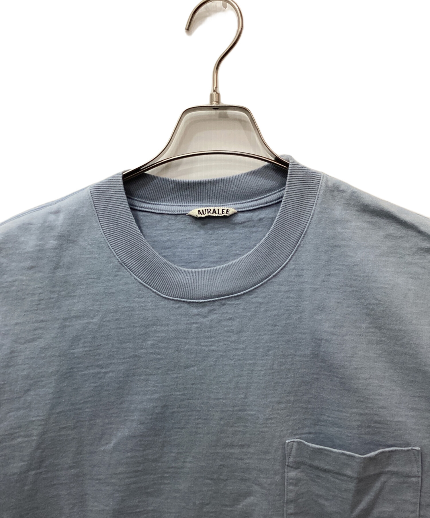 新品 AURALEE HEAVY WEIGHT POCKET TEE 4 グレー 【公式通販】