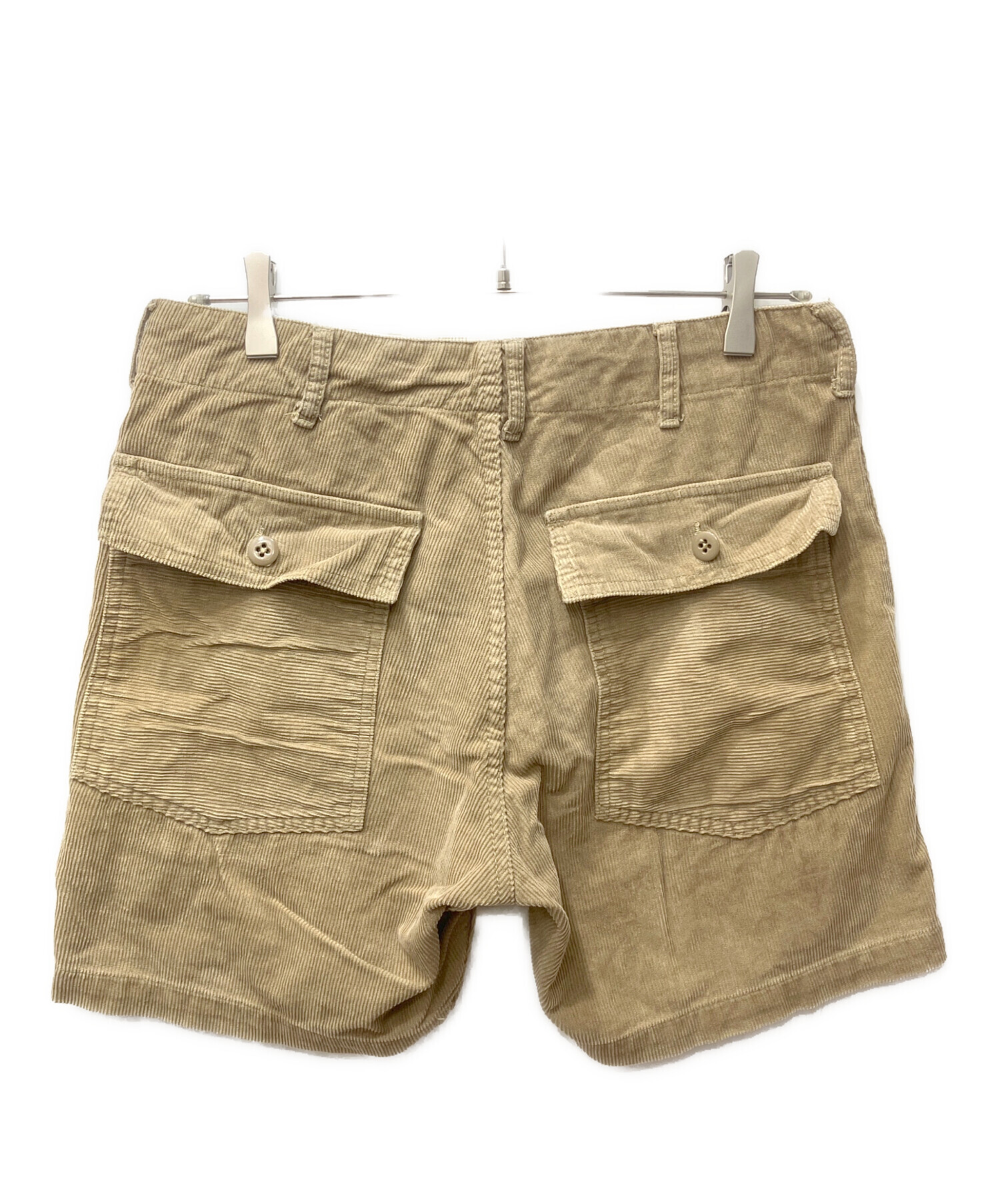 エンジニアードガーメンツ　ファテイーグショーツ　コーデュロイ ENGINEERED GARMENTS（エンジニアド ガーメンツ）〉14W Cord Fatigue