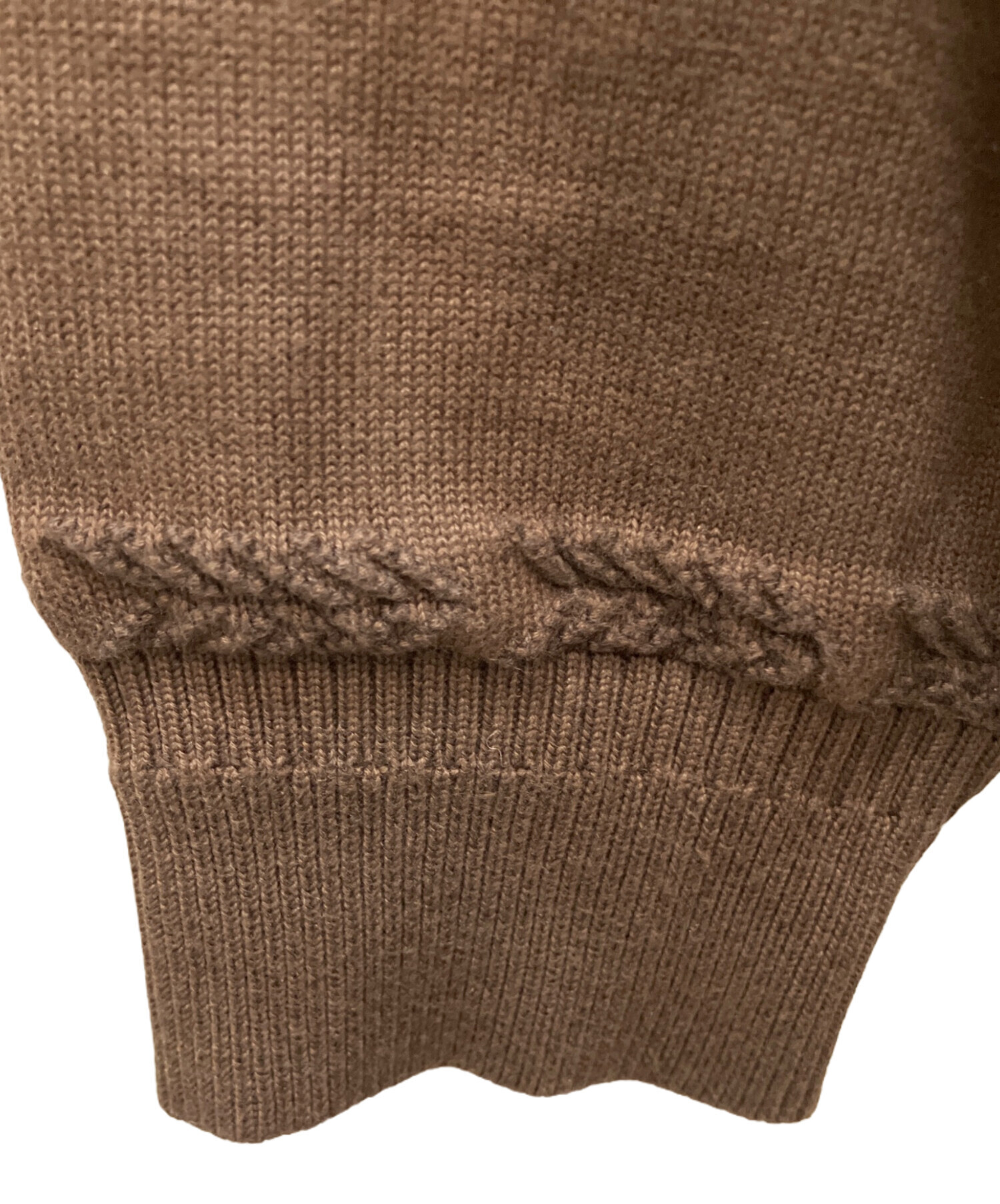 YASHIKI ヤシキ HARUTA KNIT BROWN 【公式通販】