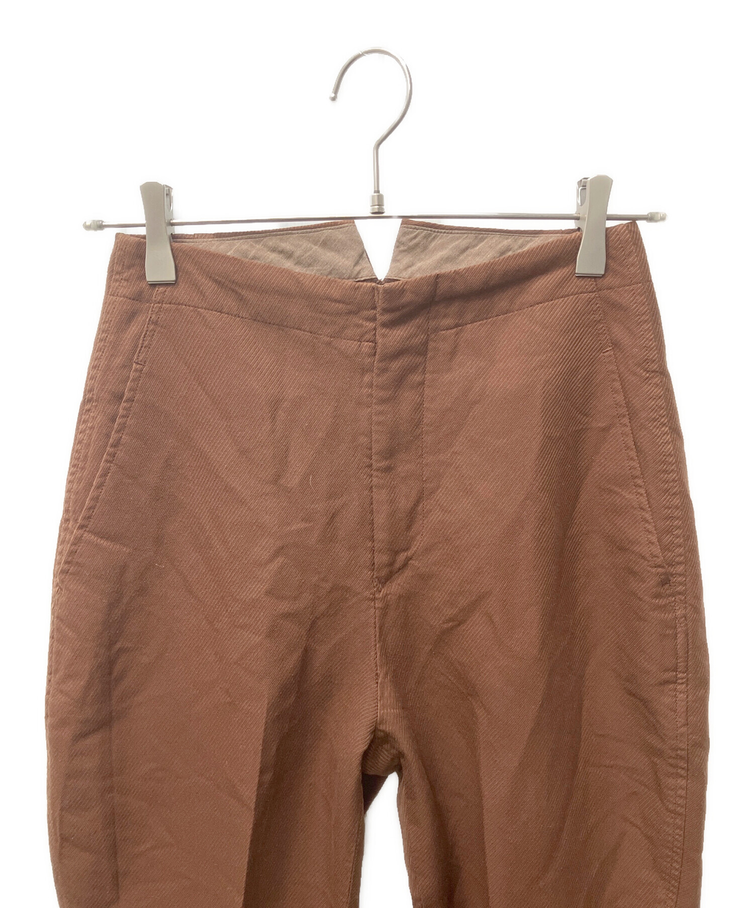 COMME des GARCONS SHIRT boys クロップドパンツ COMME des GARCONS SHIRT クロップドパンツ S 赤 【古着】【送料無料