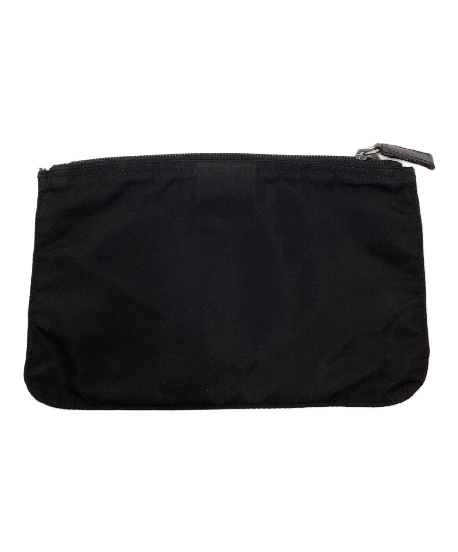 中古・古着通販】PRADA (プラダ) ナイロンポーチ ブラック｜ブランド