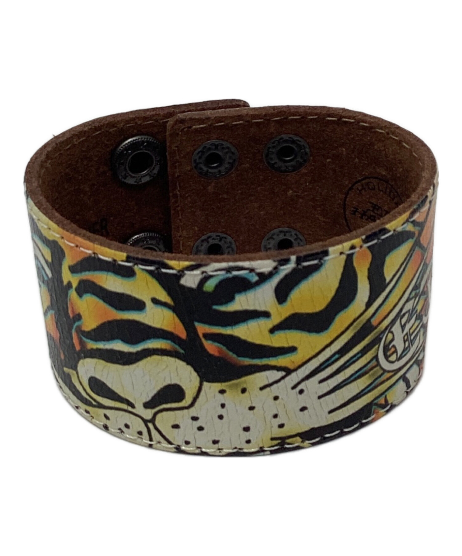 中古・古着通販】Ed Hardy (エド ハーディー) レザーバングル マルチ