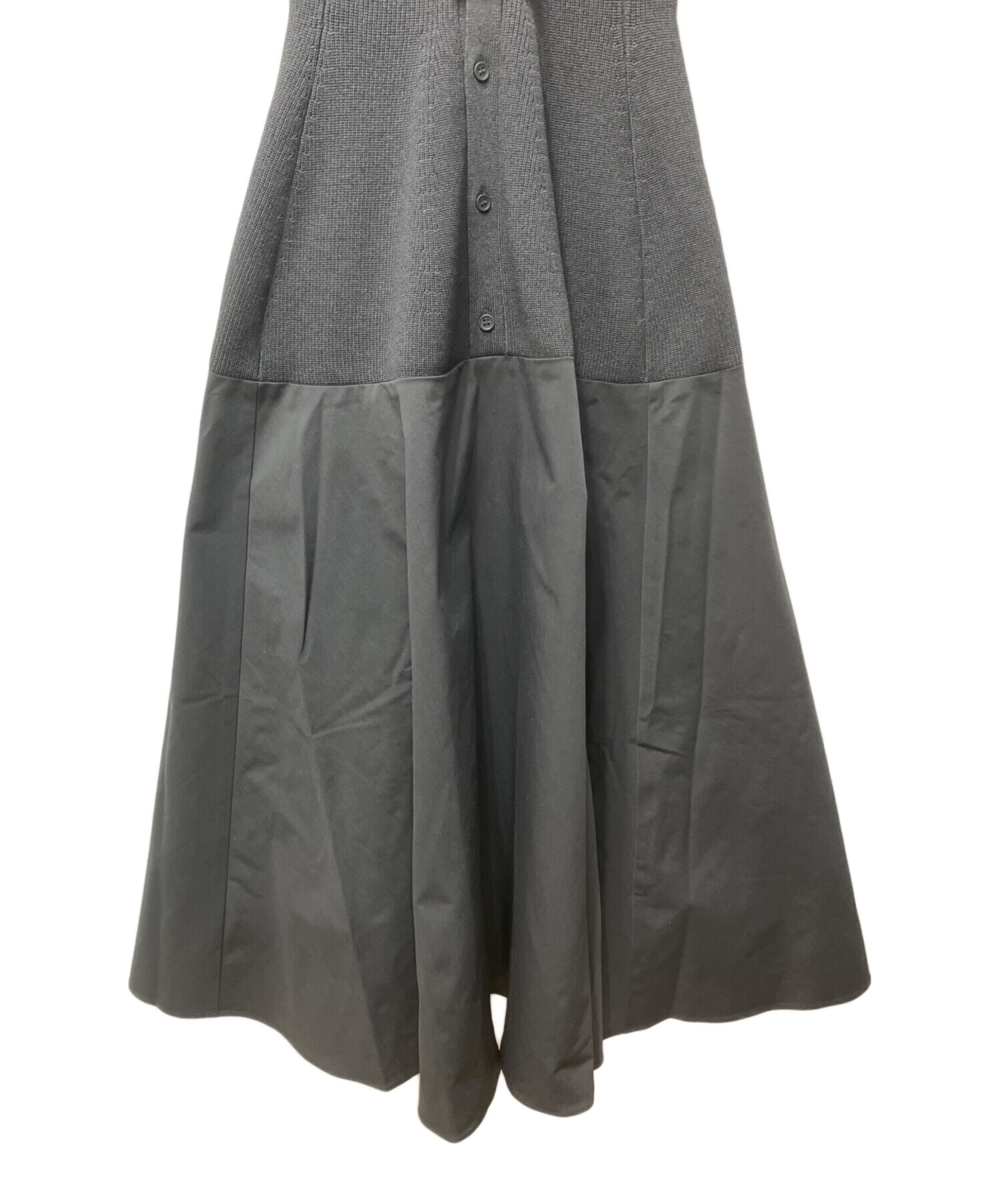 中古・古着通販】Bibiy. (ビビィ) MIRIAM DRESS グレー サイズ:Free