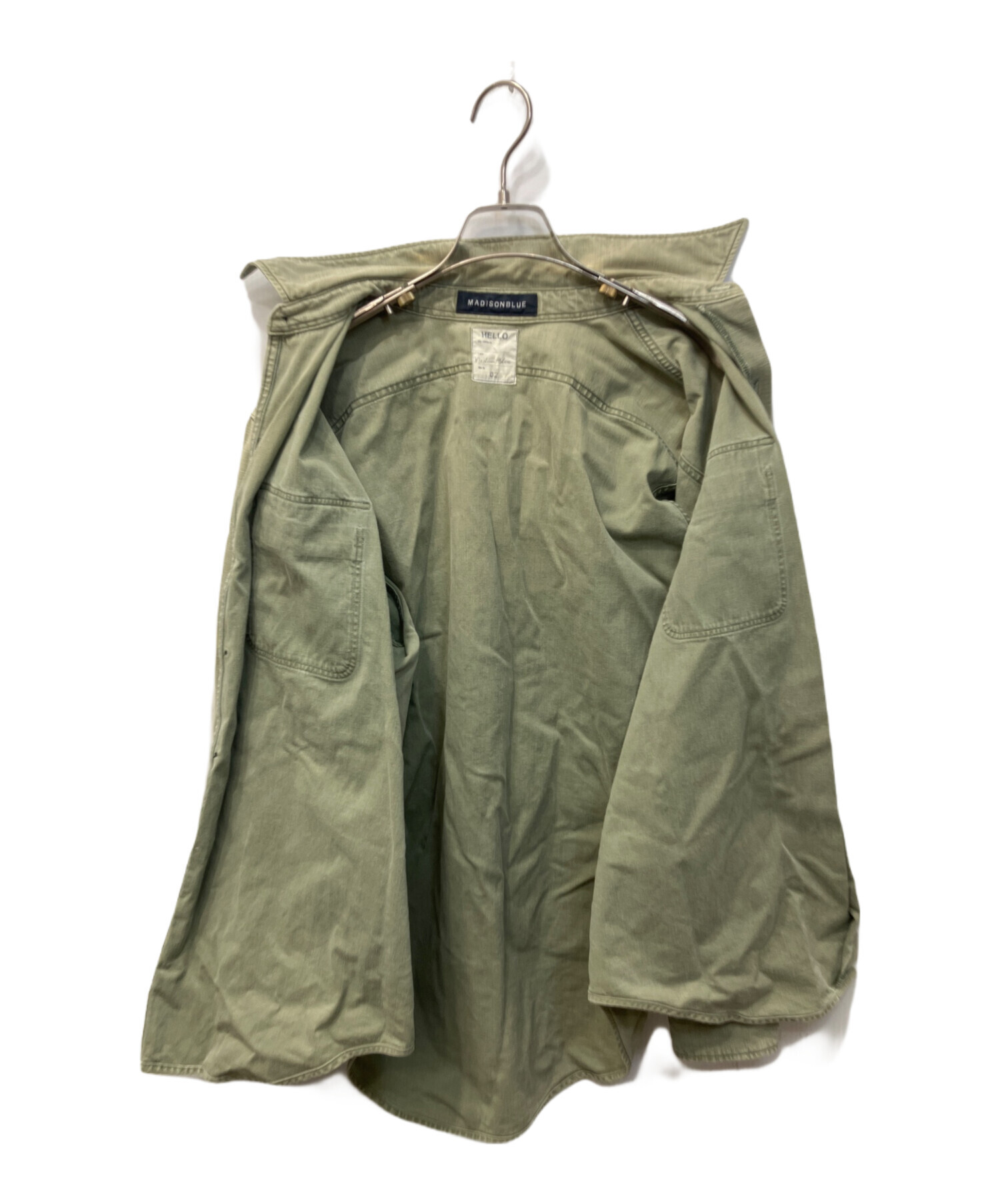 MADISONBLUE ハンプトンバックサテンシャツ HAMPTON BACK SATIN SHIRT | SHIRT/BLOUSE | MADISONBLUE