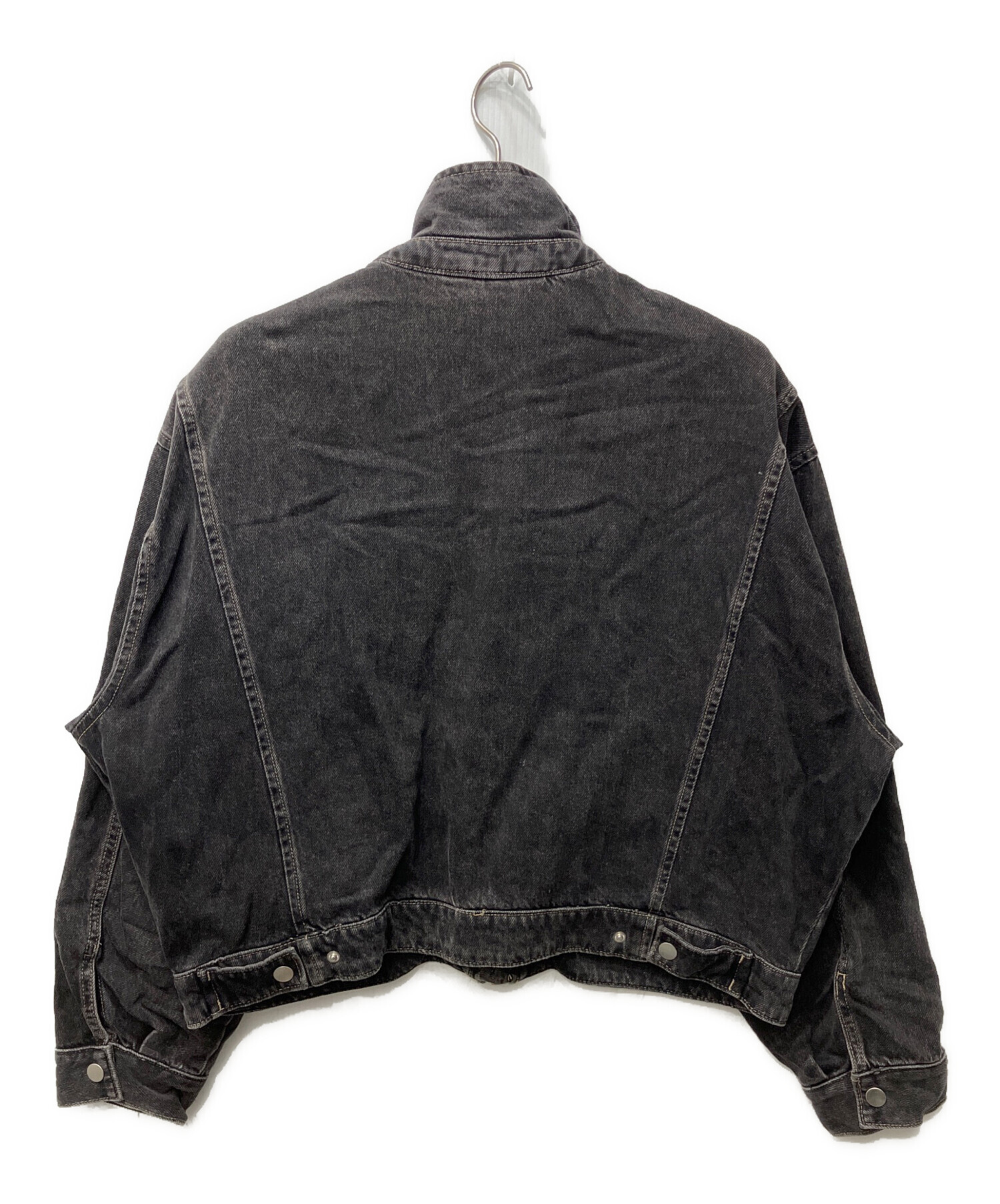 中古・古着通販】ZARA (ザラ) フェードデザインブラックデニム 