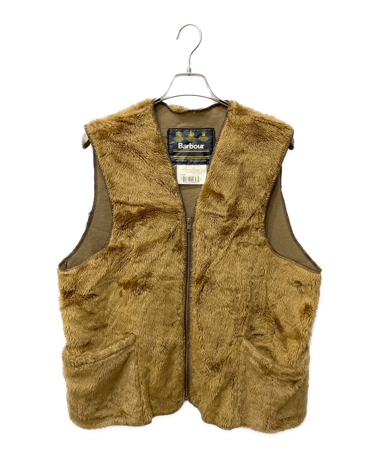 Barbour A297 アクリルライニング ベスト C36 中古・古着通販】Barbour (バブアー) A297 WARM PILE LINING