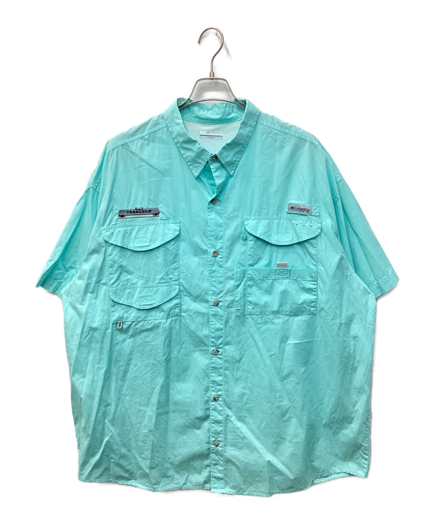 中古・古着通販】Columbia (コロンビア) 刺繍デザインPFG半袖シャツ