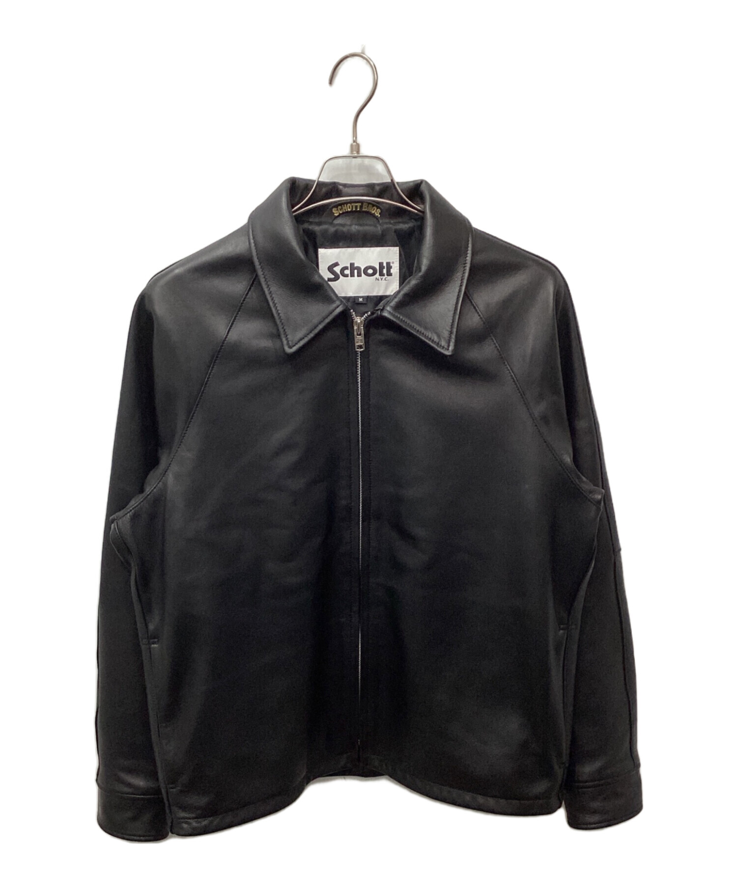 Schott BEAUTY&YOUTH別注 レザートラッカーブルゾン L 中古・古着通販】SCHOTT BROS. (ショット) BEAUTY&YOUTH別注 レザー