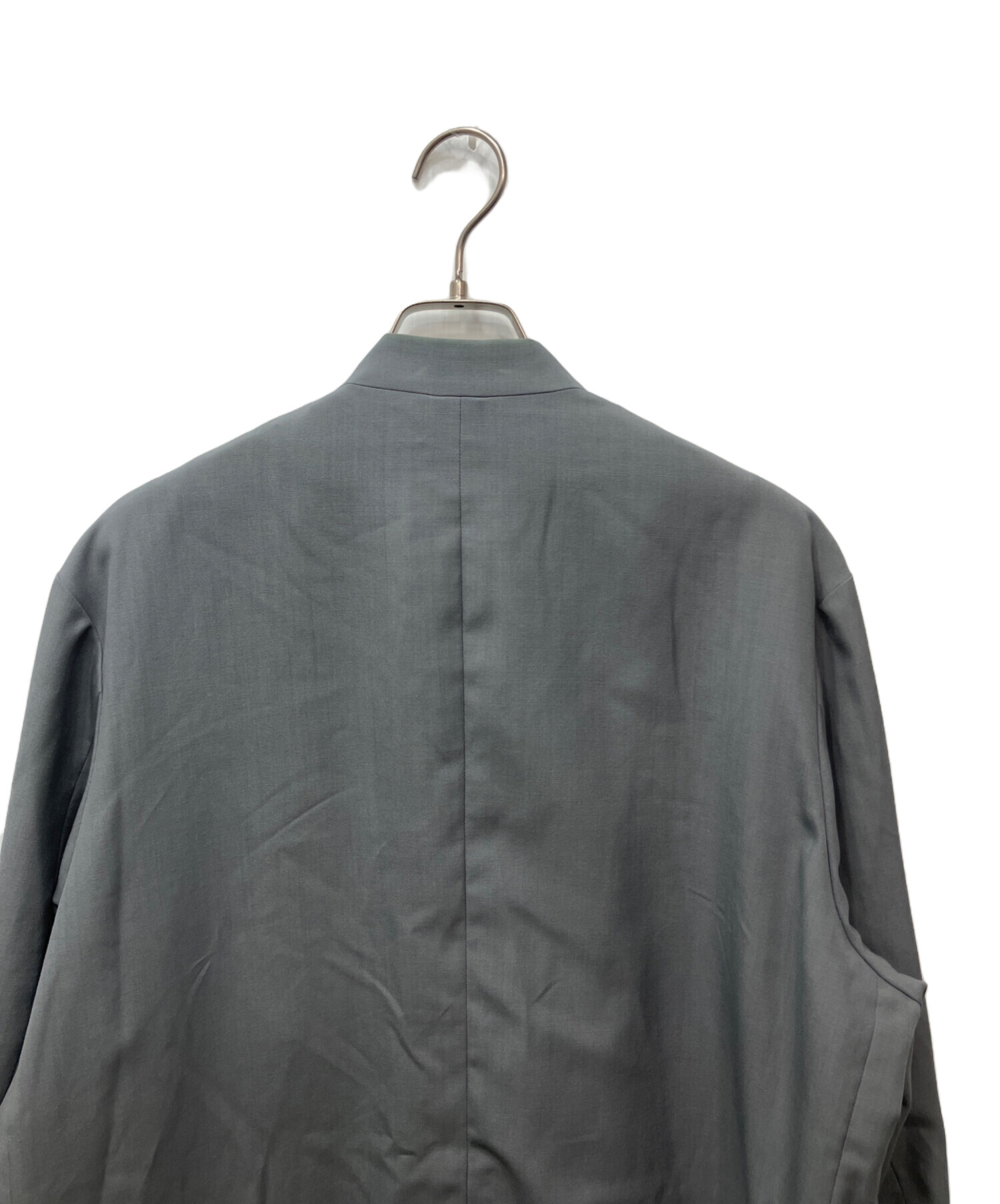 中古・古着通販】YOKE (ヨーク) COVERED COLLARLESS JACKE ライト 