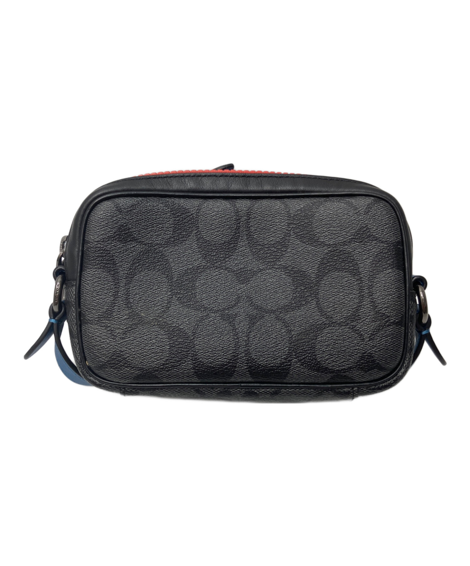 コーチ　未使用　ショルダーバッグ 中古・古着通販】COACH (コーチ) Cロゴ ブラック シグネチャー ミニ