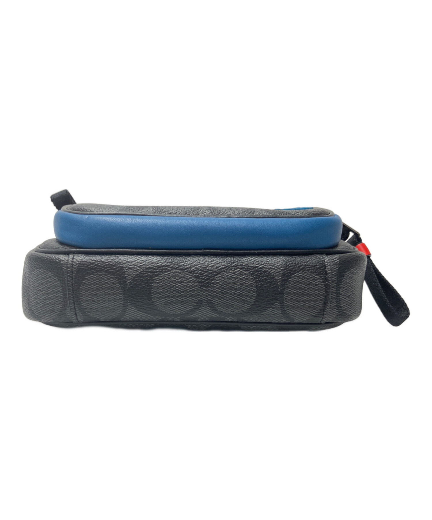 コーチ　未使用　ショルダーバッグ 中古・古着通販】COACH (コーチ) Cロゴ ブラック シグネチャー ミニ