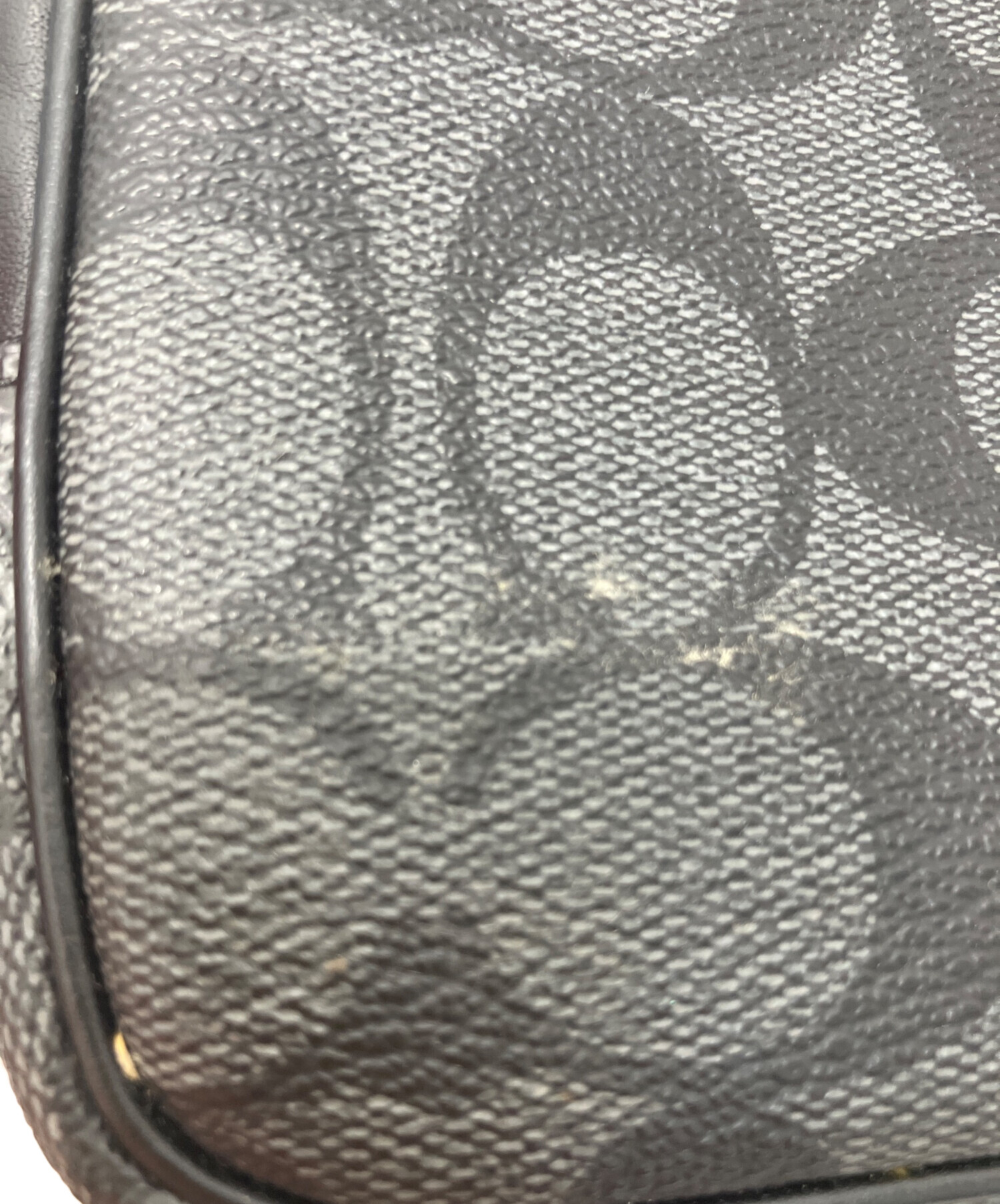 中古・古着通販】COACH (コーチ) Cロゴ ブラック シグネチャー ミニ