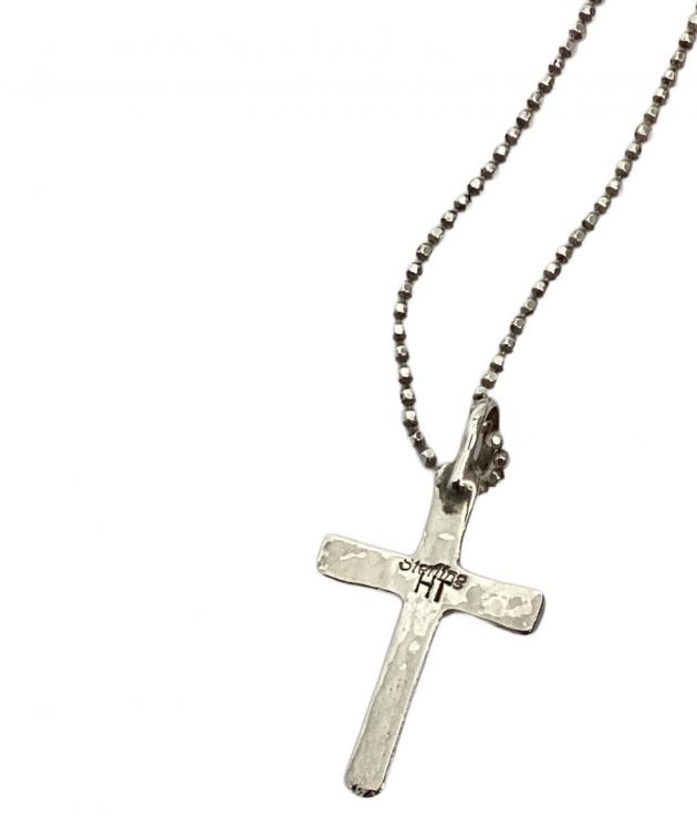 USED古着(ユーズドフルギ) フェニックスモチーフ ターコイズネックレス 中古・古着通販】USED (ユーズド) ターコイズクロスシルバーネックレス